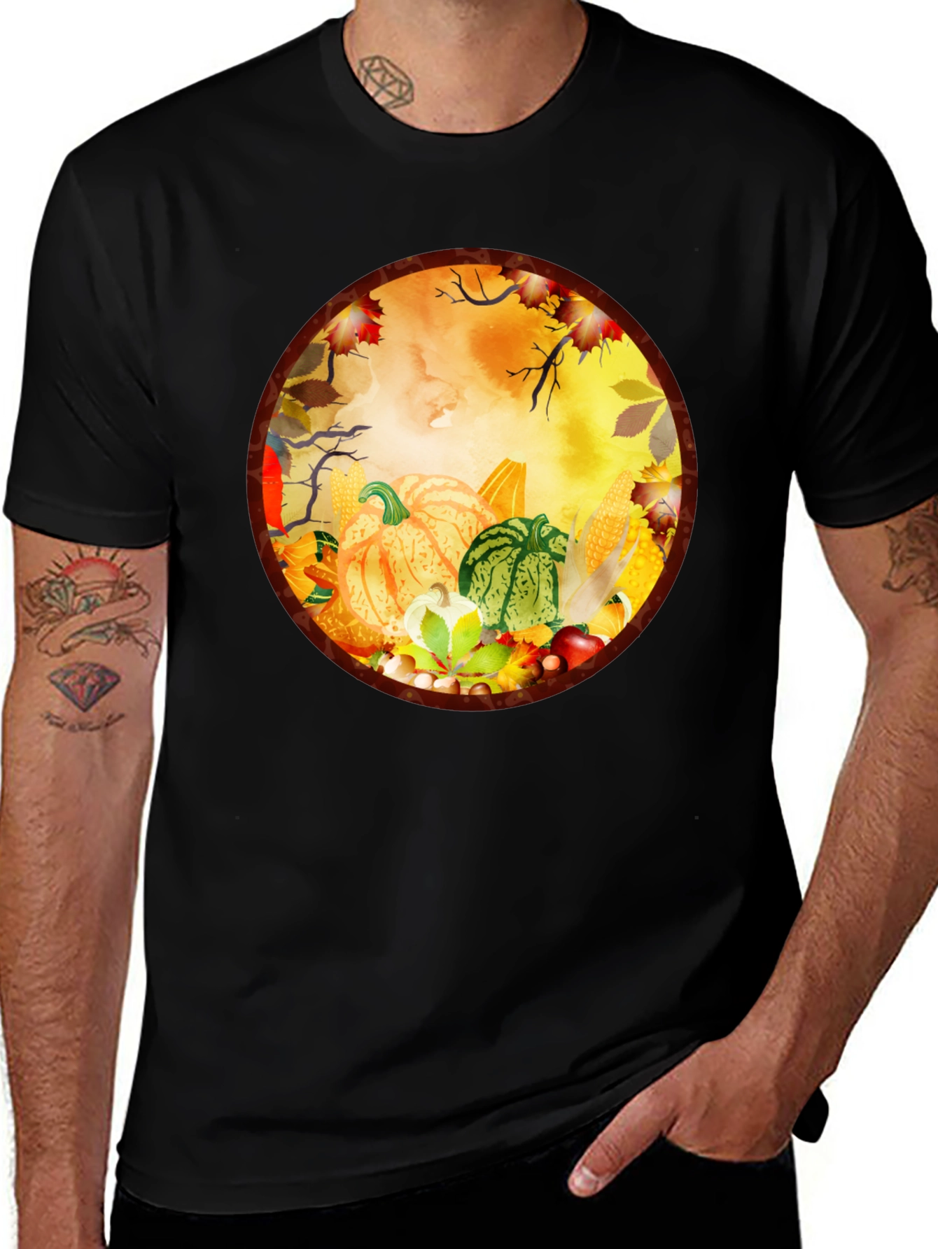 Fall Harvest Pumpkin T-Shirt