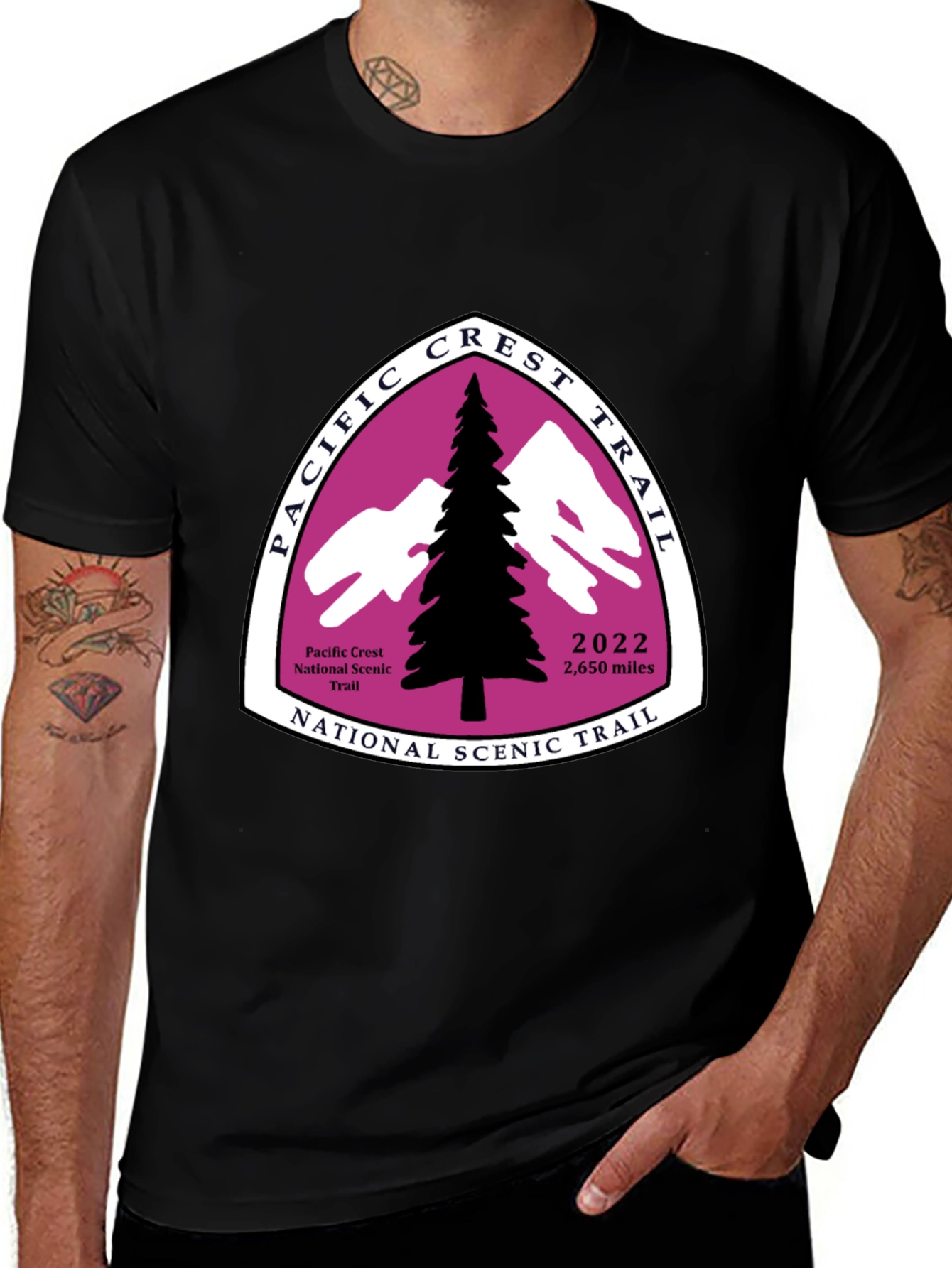 Variant 14 of Pacific Crest Trail 2022 T-Shirt