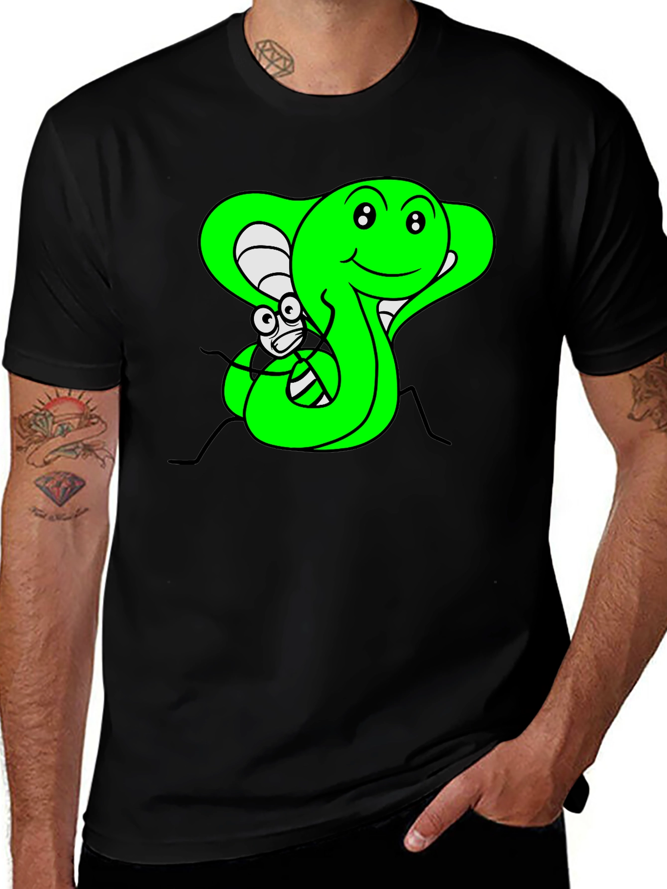 Variant 19 of Cobra & Fly Graphic Print T-Shirt