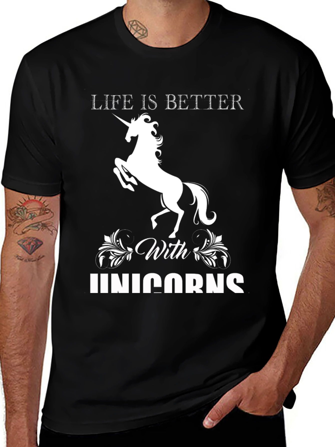 Variant 14 of Life Is Better With Unicorns T-Shirt