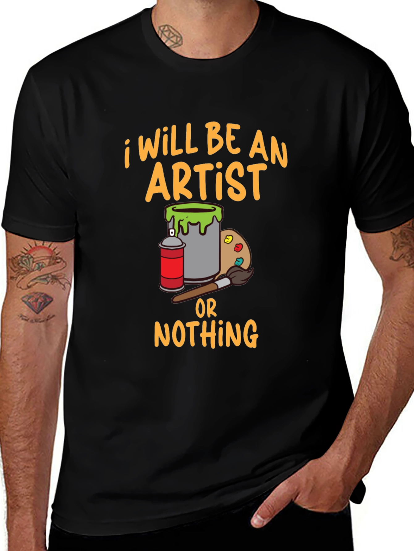 Variant 3 of I Will Be An Artist T-Shirt