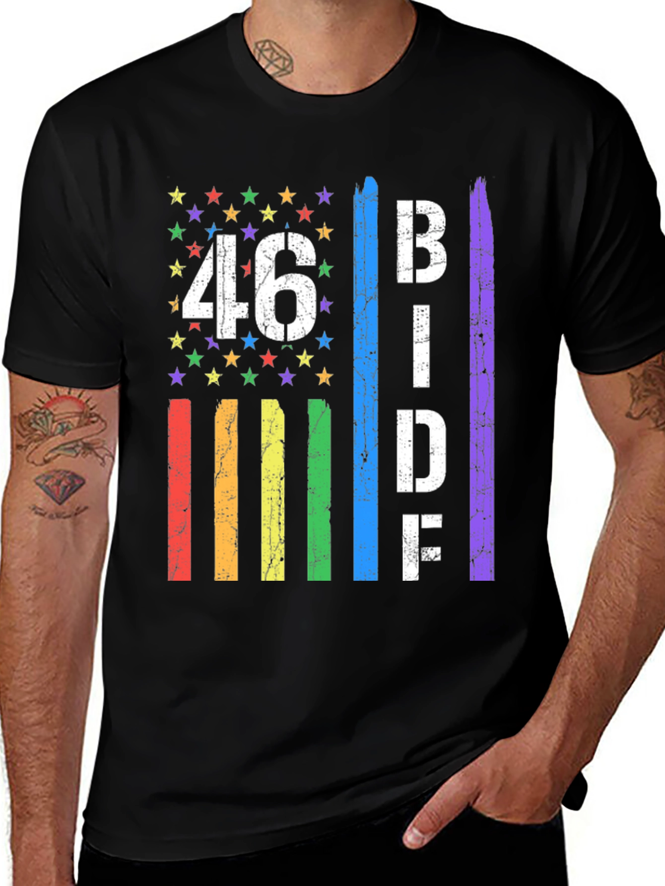 Variant 28 of 46 BIDF Pride T-Shirt