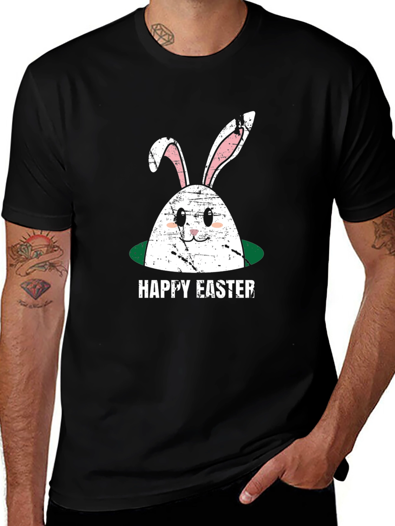 Variant 15 of Happy Easter Bunny Graphic Tee