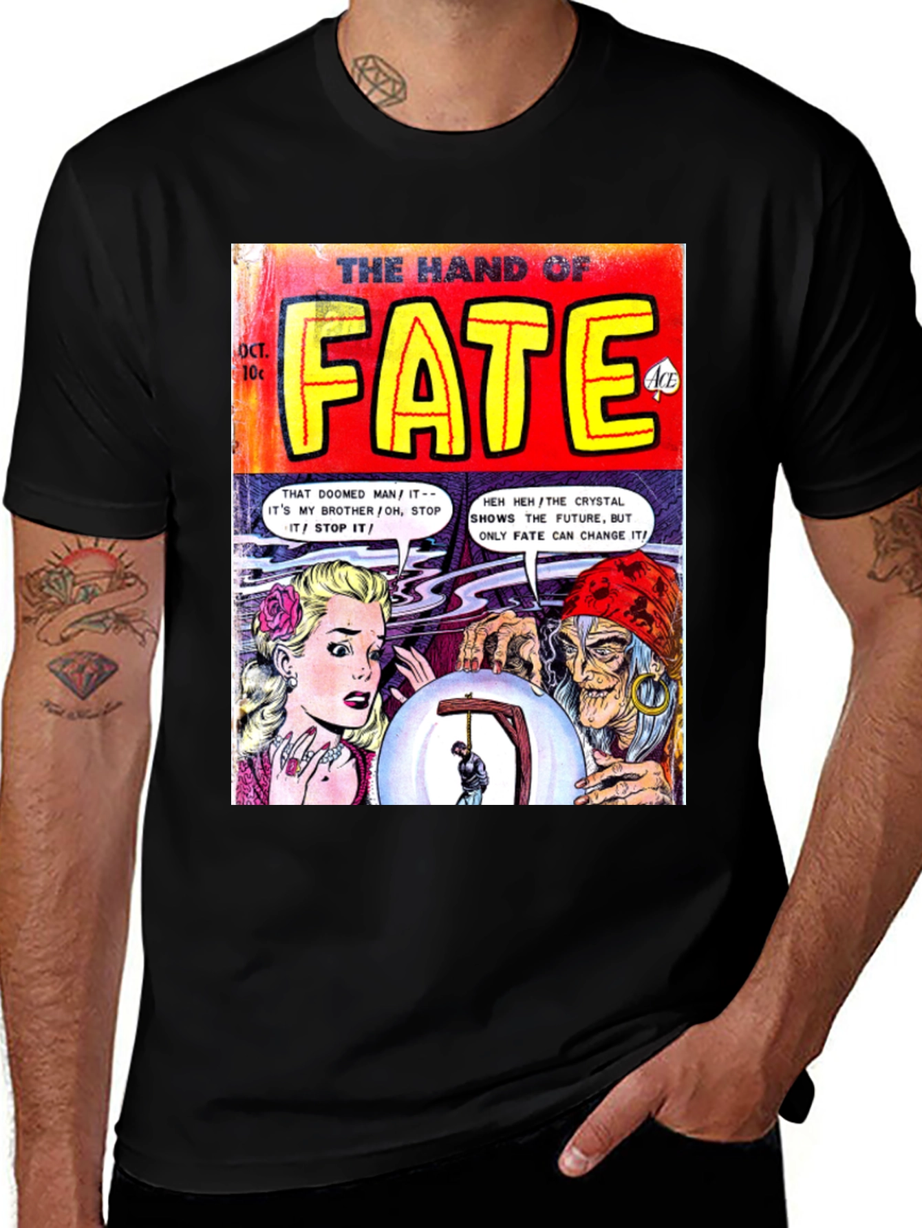 Variant 10 of Hand of Fate Comic Book T-Shirt