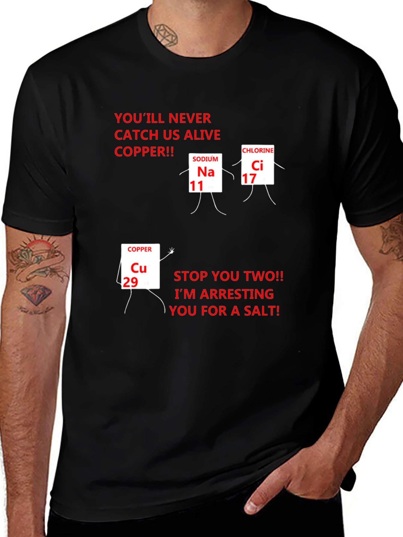 Variant 13 of Funny Chemistry Pun T-Shirt