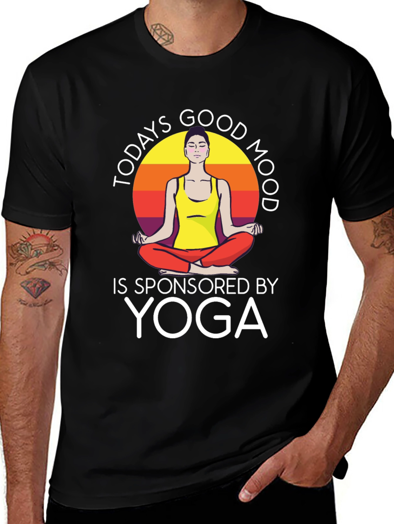 Variant 4 of Yoga Mood T-Shirt - Unisex Relaxed Fit
