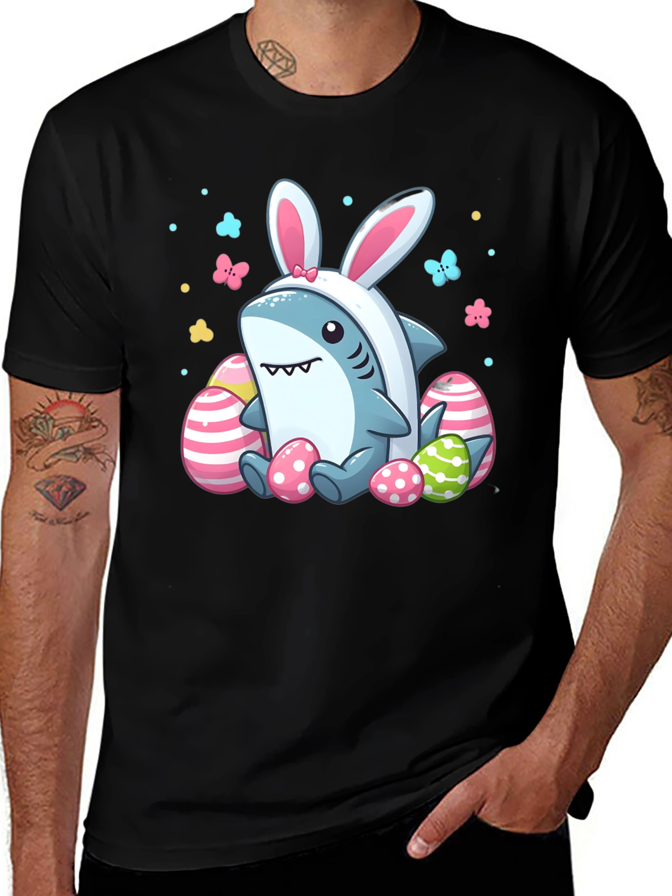 Easter Shark Bunny T-Shirt