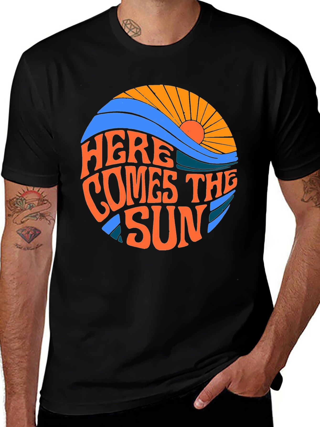 Variant 8 of Here Comes The Sun Graphic T-Shirt
