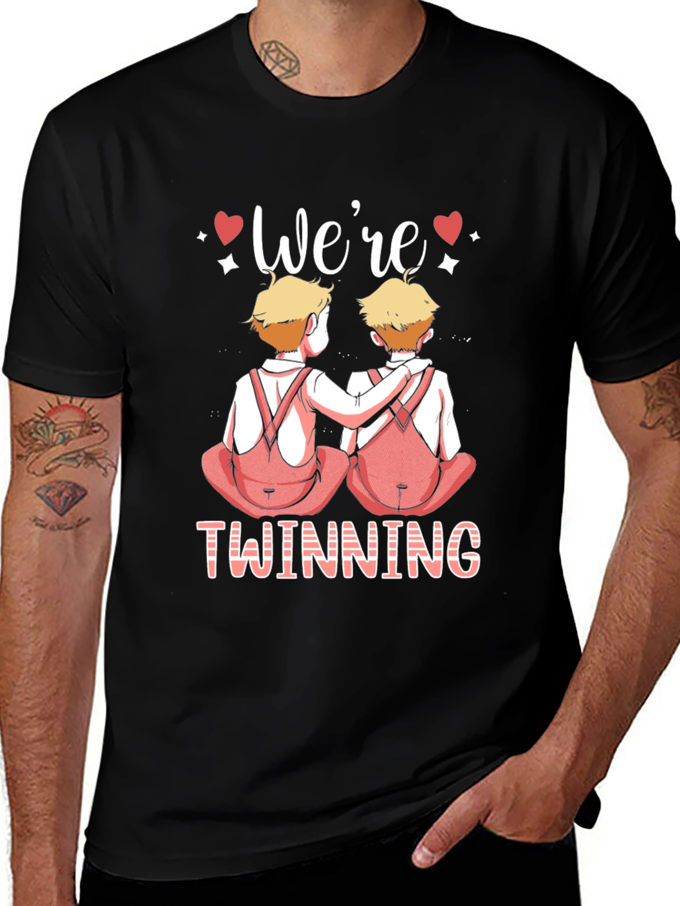 Variant 18 of We're Twinning Graphic Tee