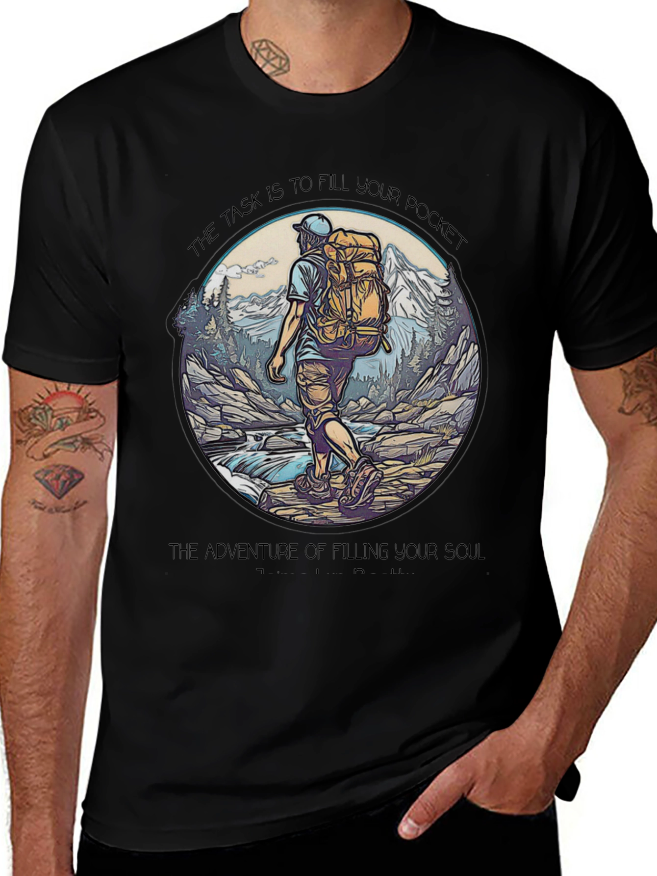 Variant 28 of Adventure Seeker Graphic T-Shirt