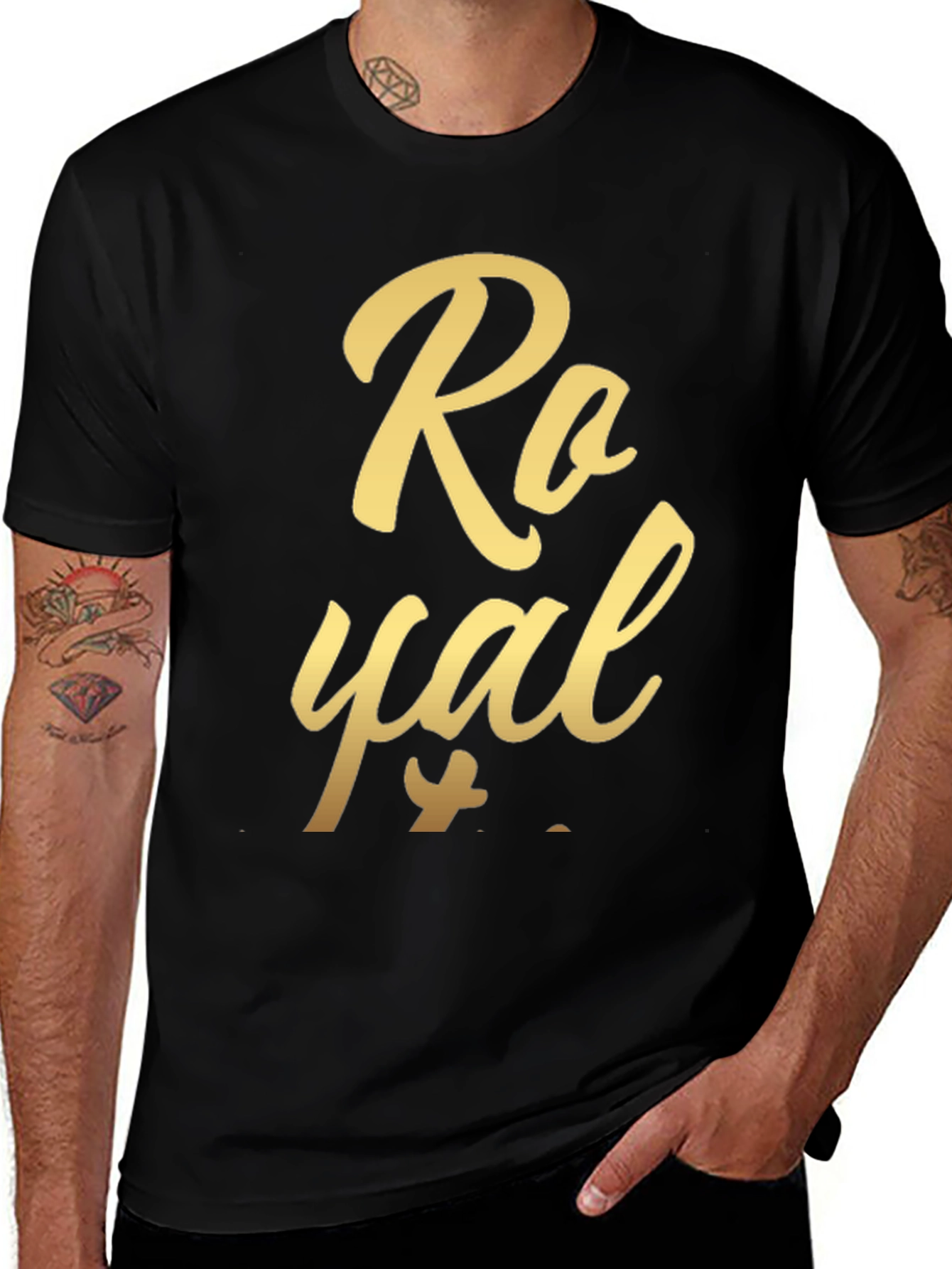 Variant 30 of Royal Black T-Shirt