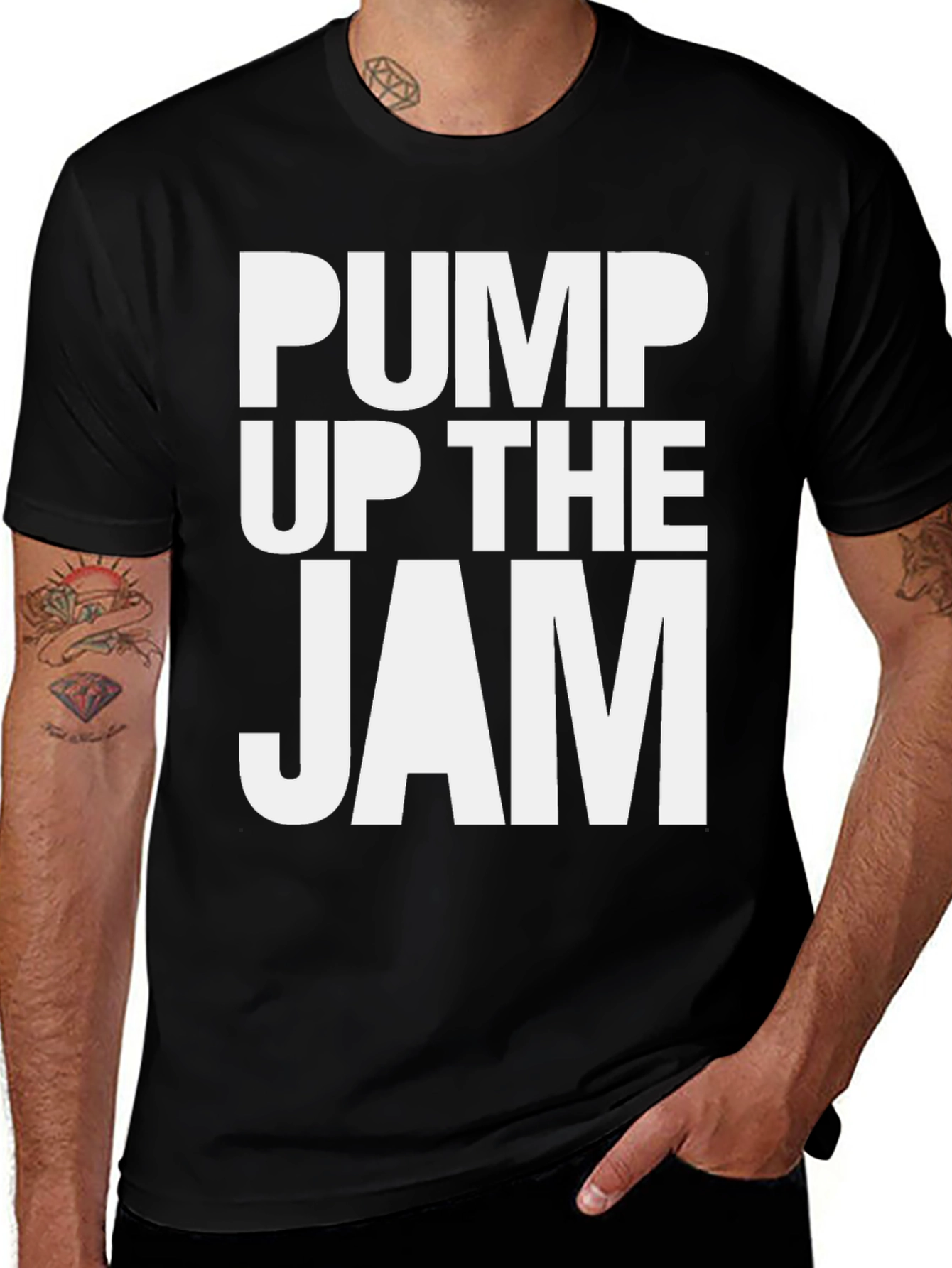Variant 24 of Pump Up The Jam Graphic Tee