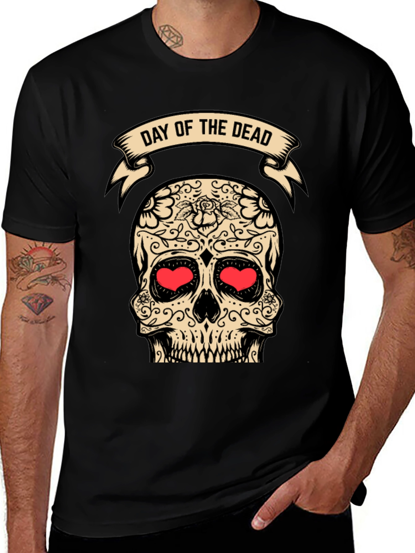 Day of the Dead Sugar Skull T-Shirt