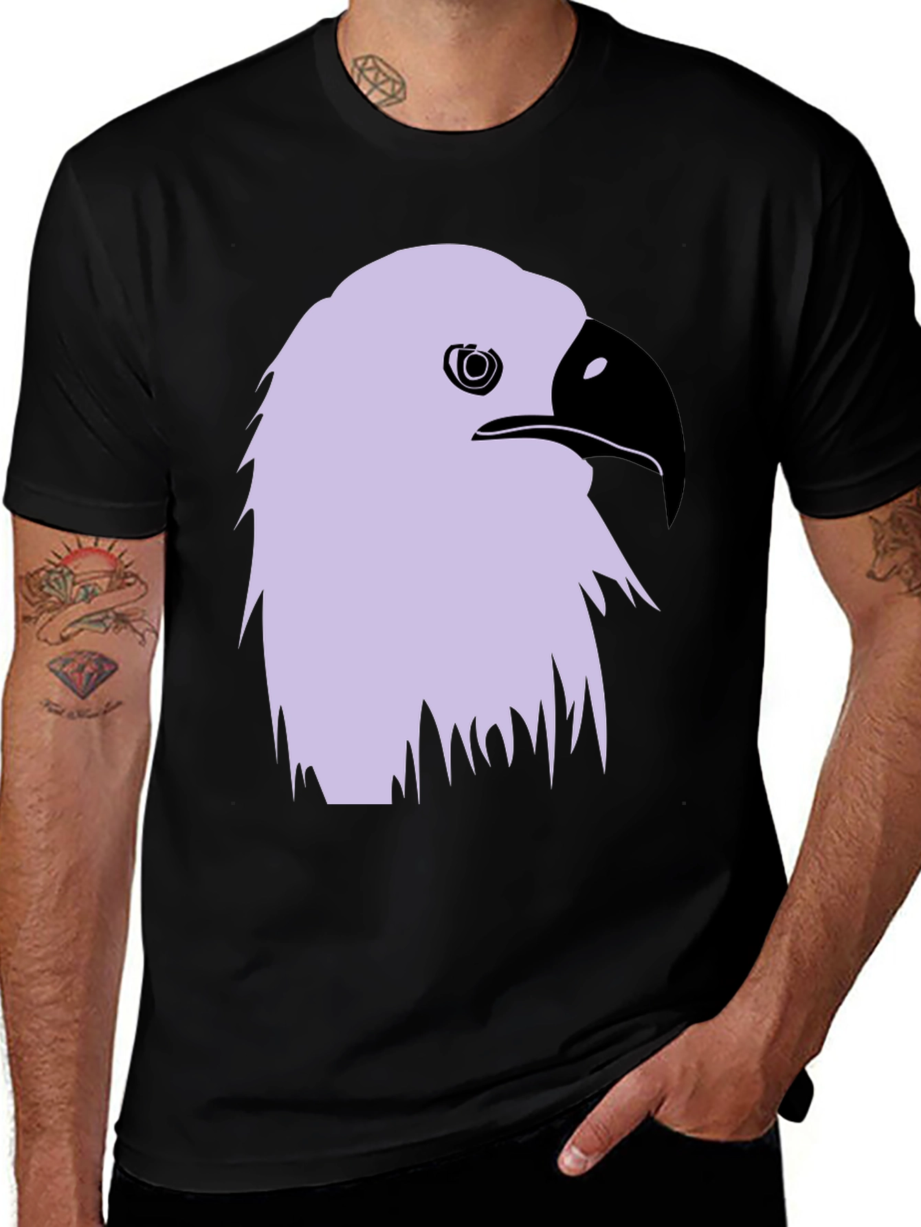 Variant 4 of Eagle Graphic Tee - Bold Style