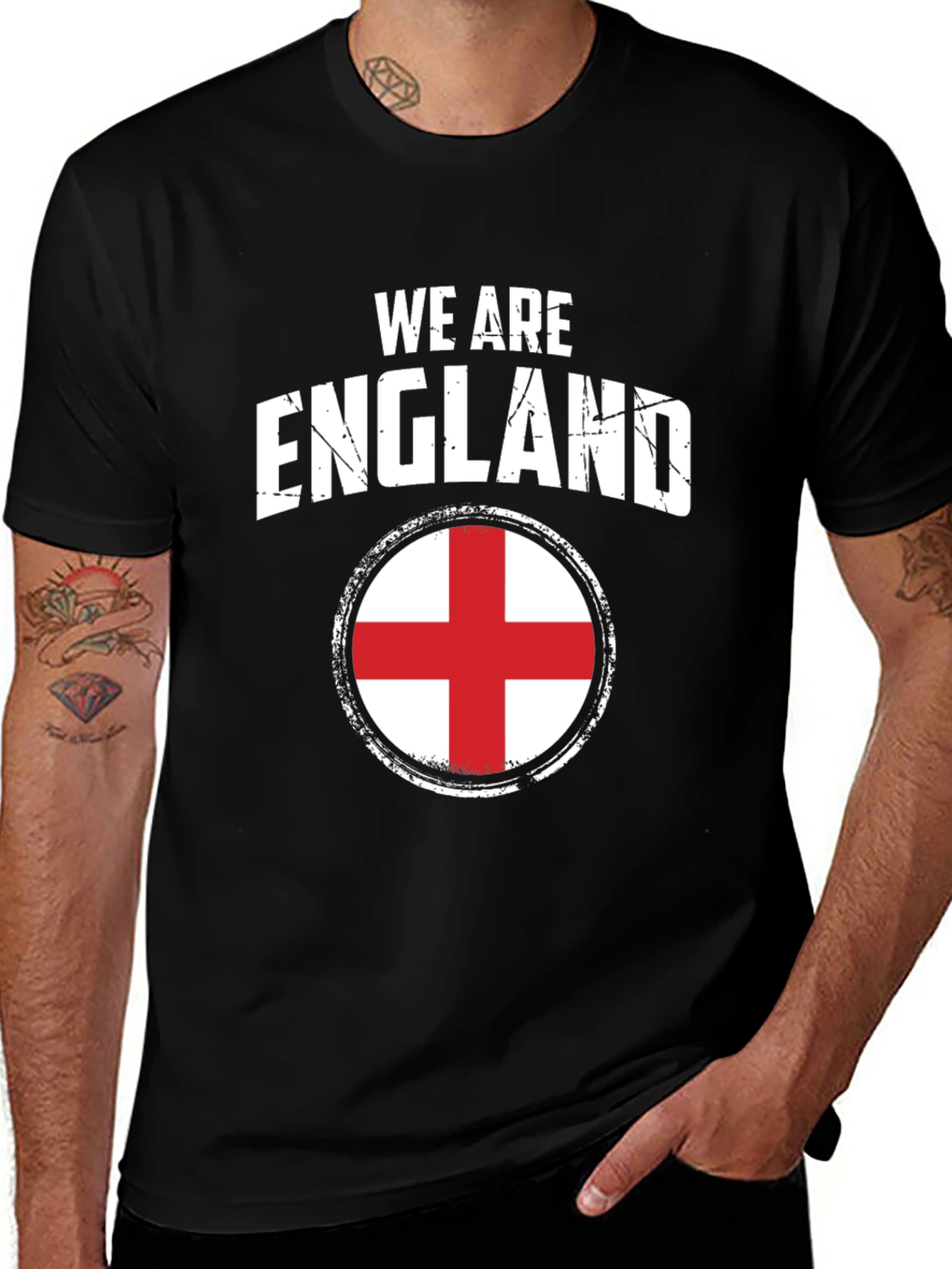 Variant 23 of England Flag T-Shirt - We Are England Patriotic Tee