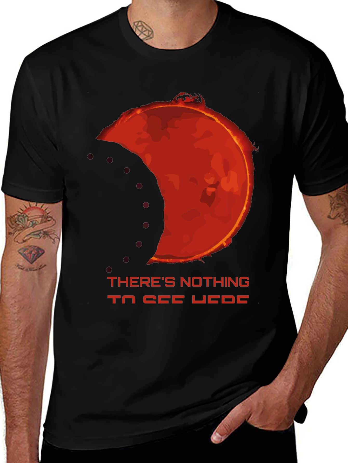 Variant 28 of Eclipse 'Nothing To See Here' Graphic Tee