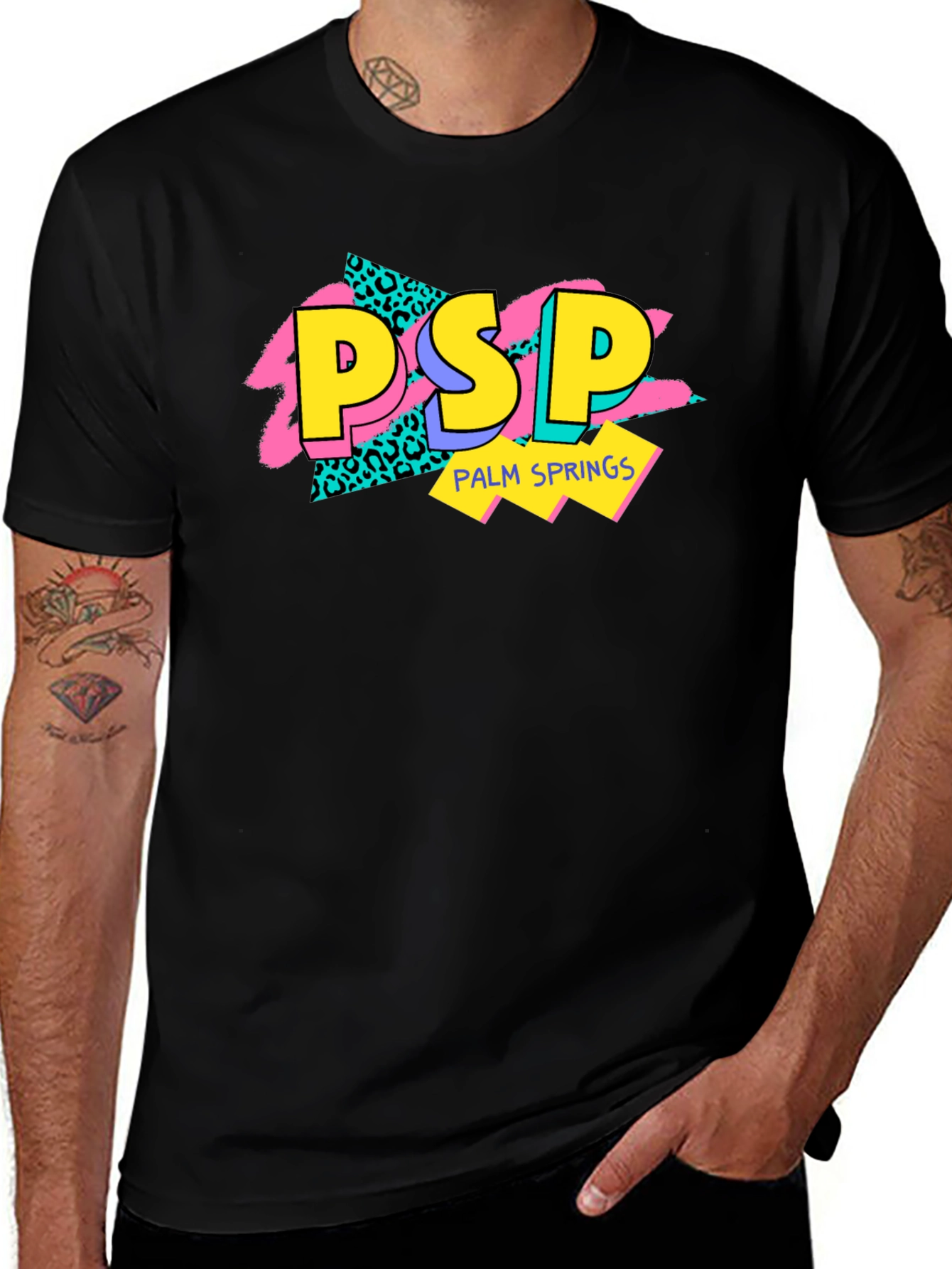 Variant 5 of PSP Palm Springs Retro T-Shirt