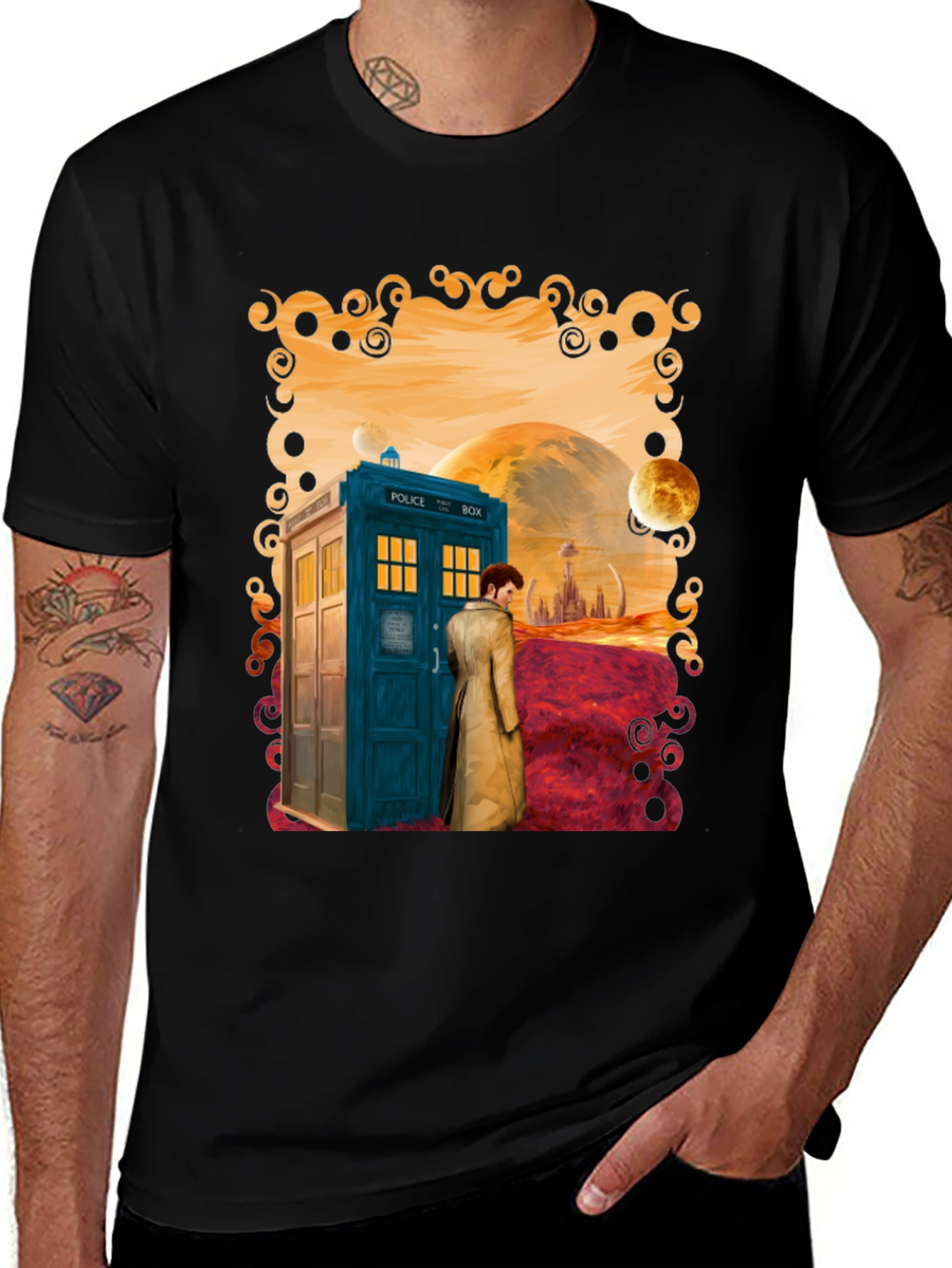 Doctor Who Tardis Graphic Tee