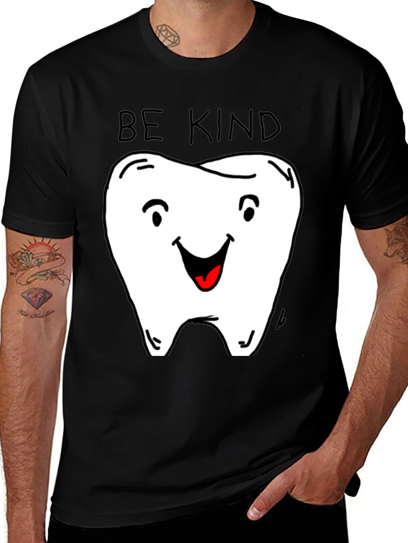 Variant 12 of Be Kind Tooth Graphic Tee