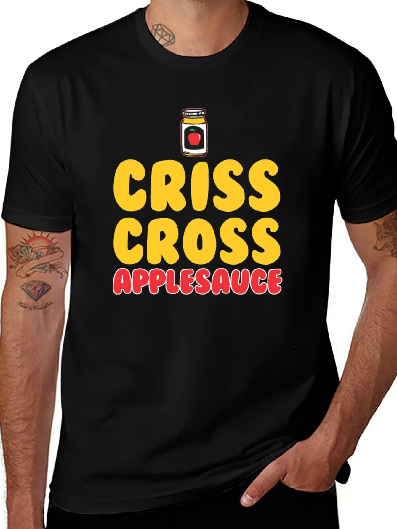 Criss Cross Applesauce Graphic Tee