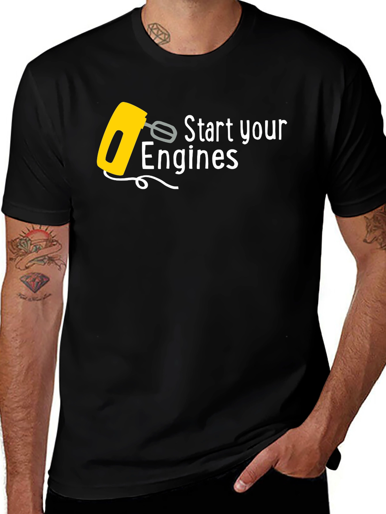 Variant 27 of Start Your Engines T-Shirt - Funny Baking & Racing Tee
