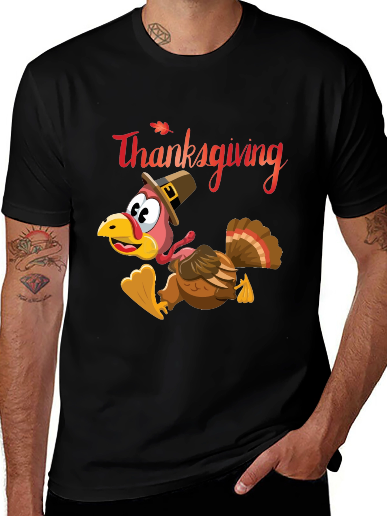 Thanksgiving Turkey Graphic Tee