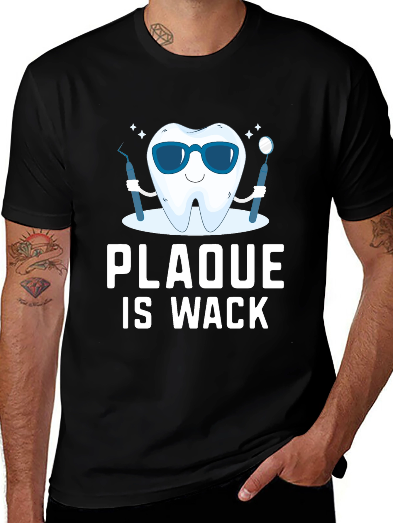 Variant 4 of Plaque Is Wack T-Shirt