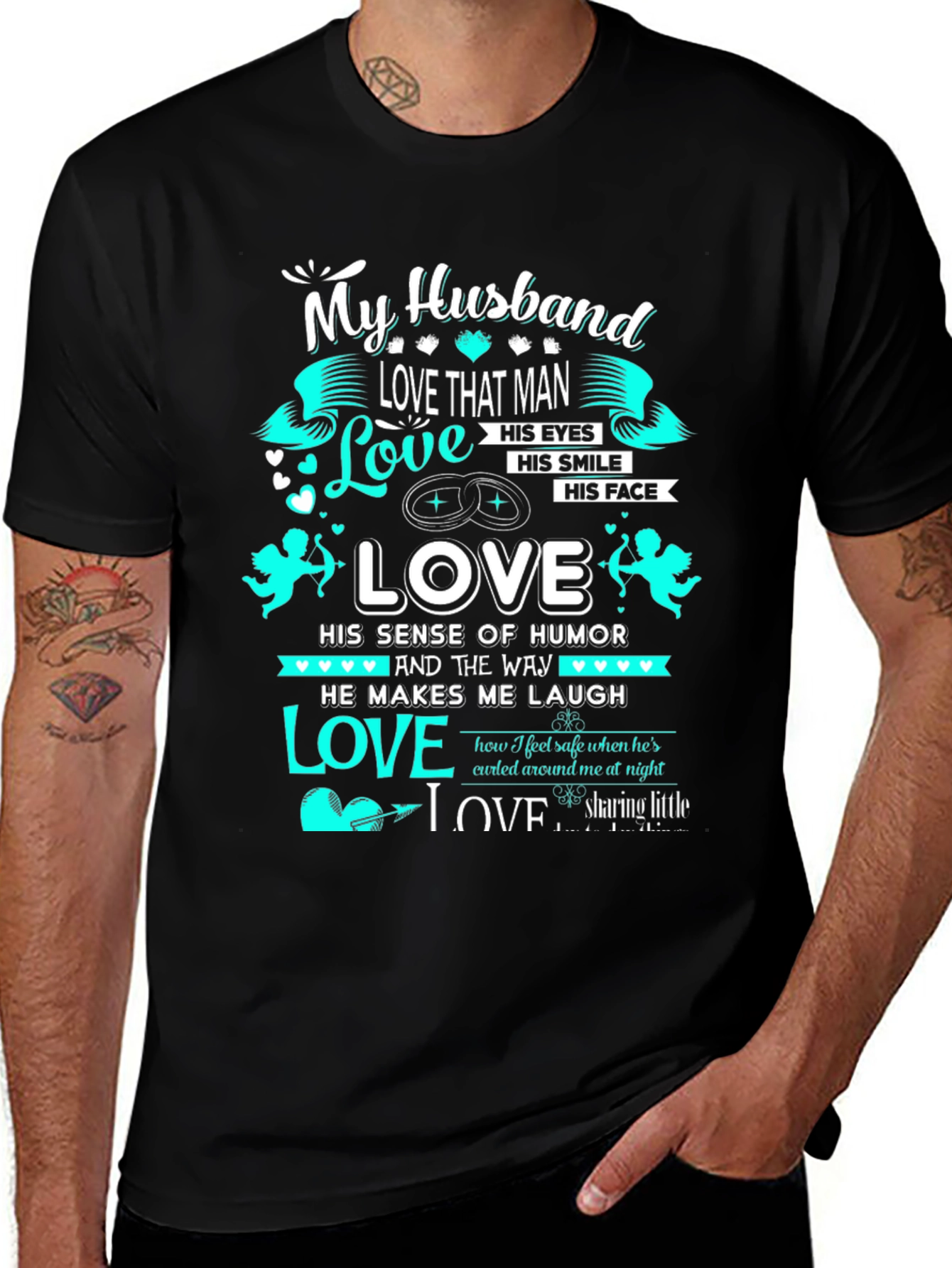 Variant 11 of My Husband Love T-Shirt