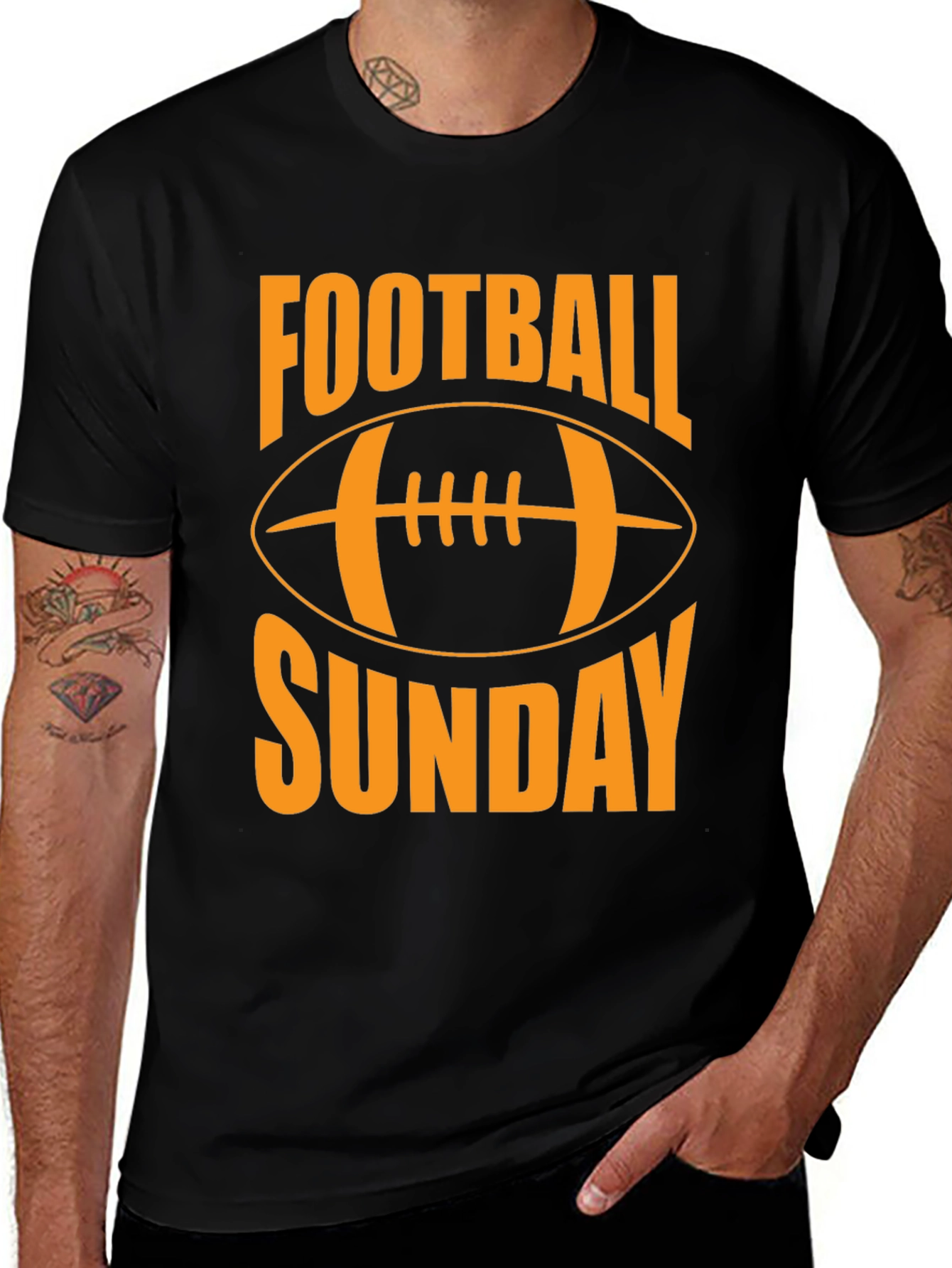 Variant 9 of Football Sunday Graphic Tee