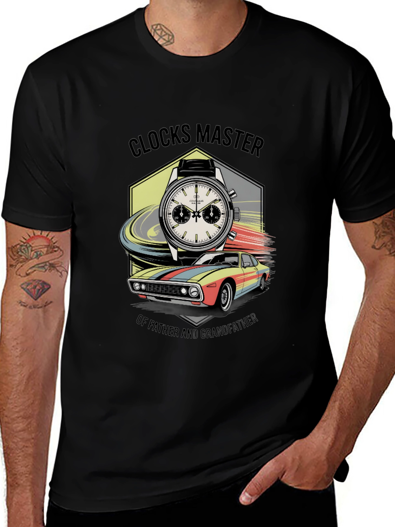 Variant 8 of Clocks Master Men's T-Shirt