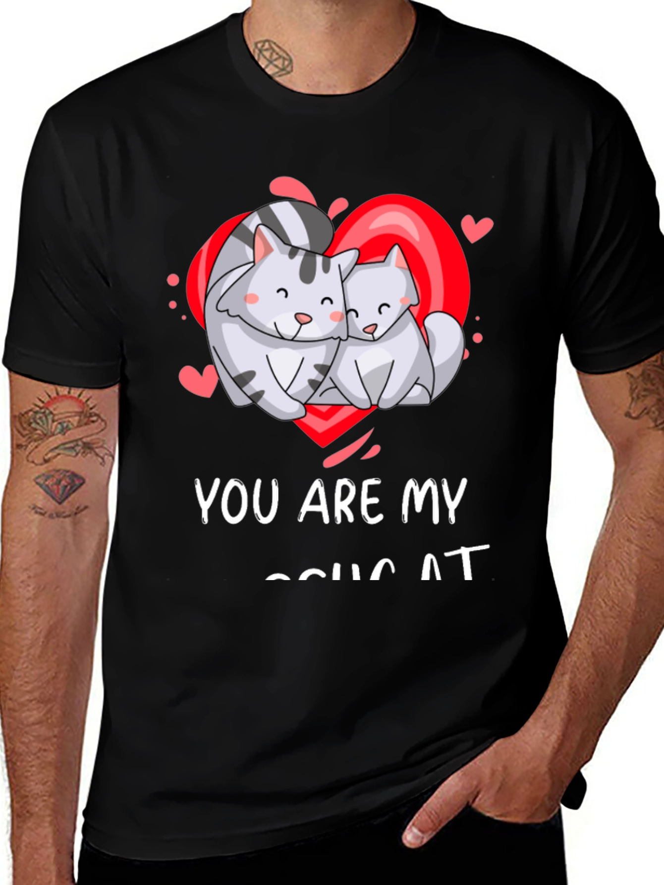 Variant 20 of You Are My Soul Cat T-Shirt, Valentine's Day