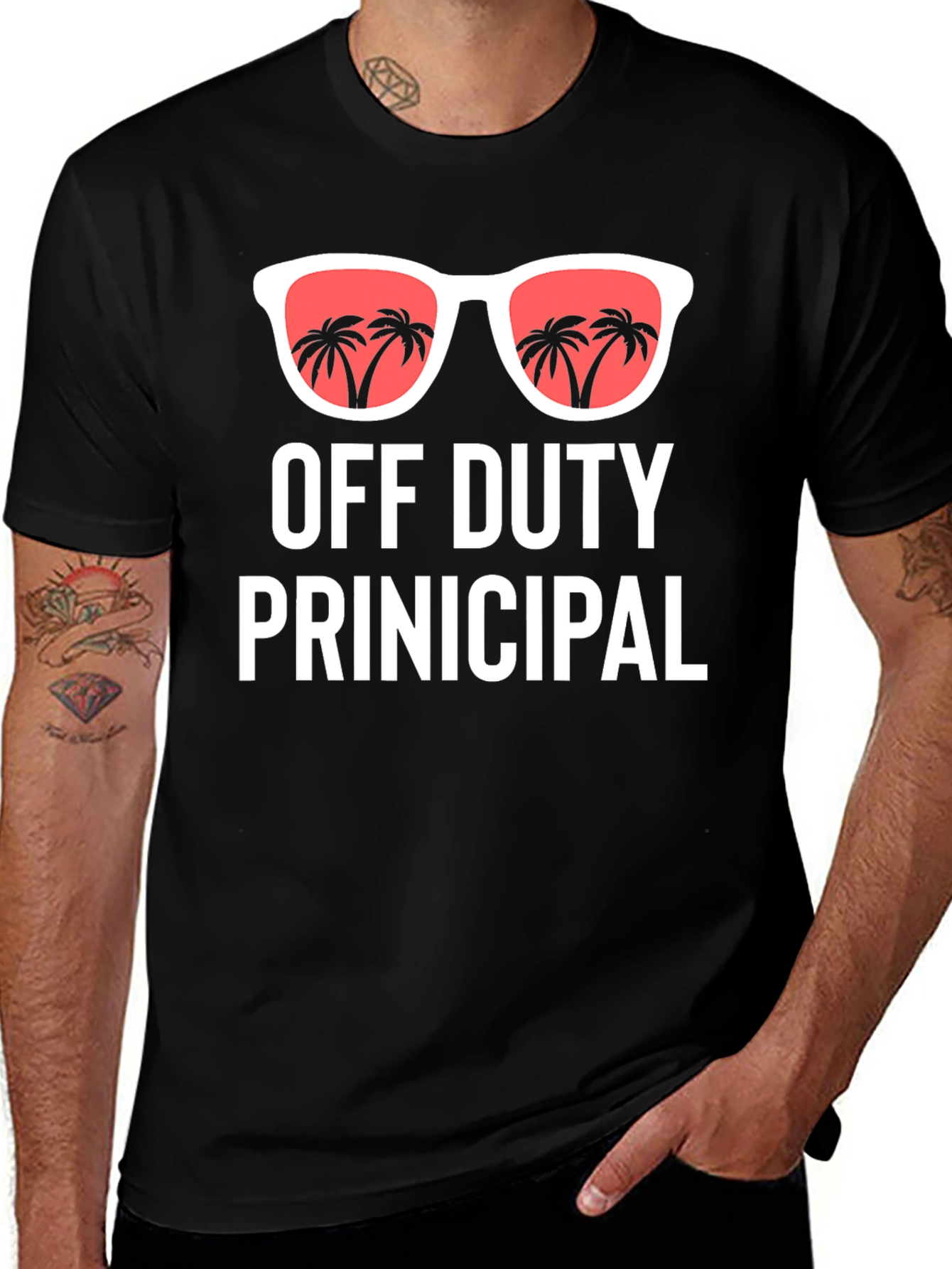 Variant 11 of Off Duty Principal Graphic Tee