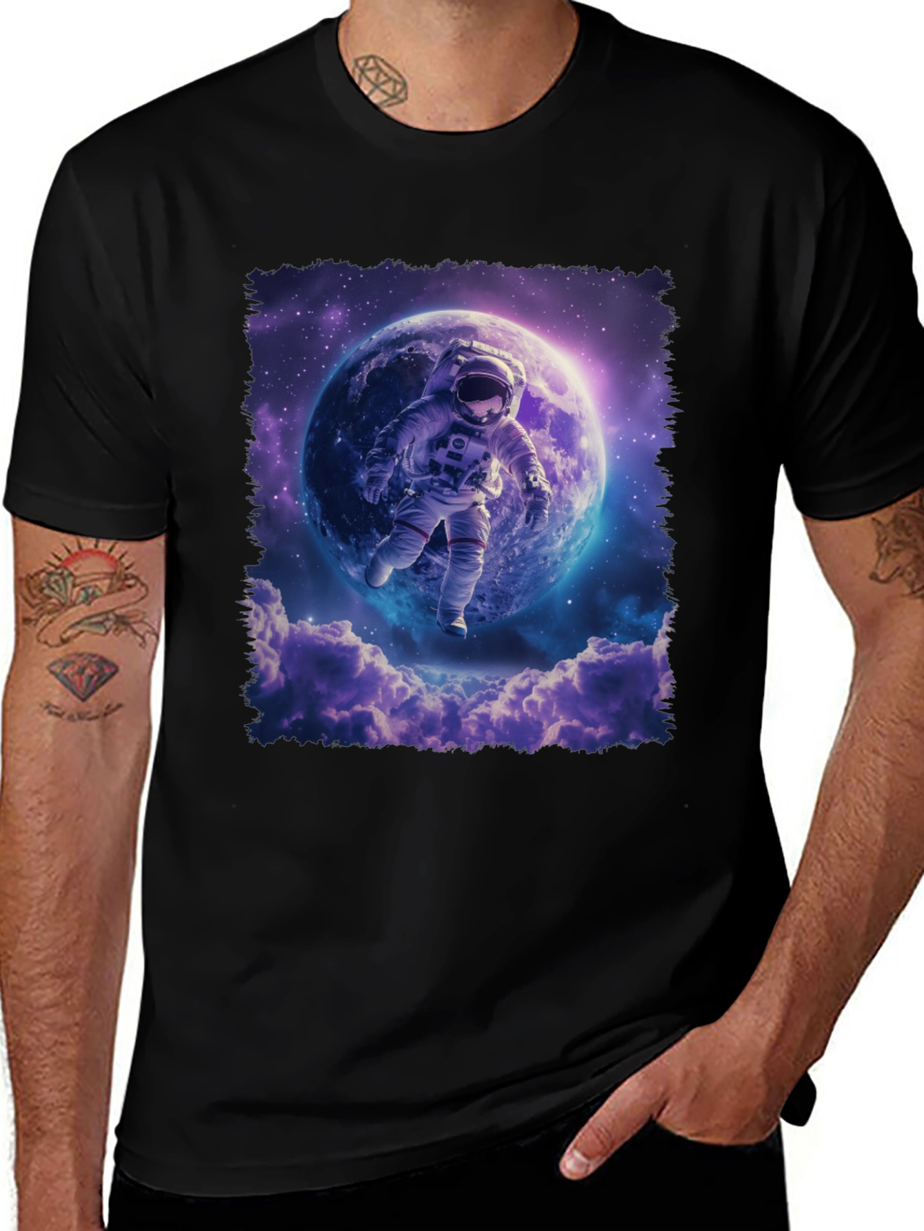 Variant 10 of Astronaut in Space Graphic T-Shirt