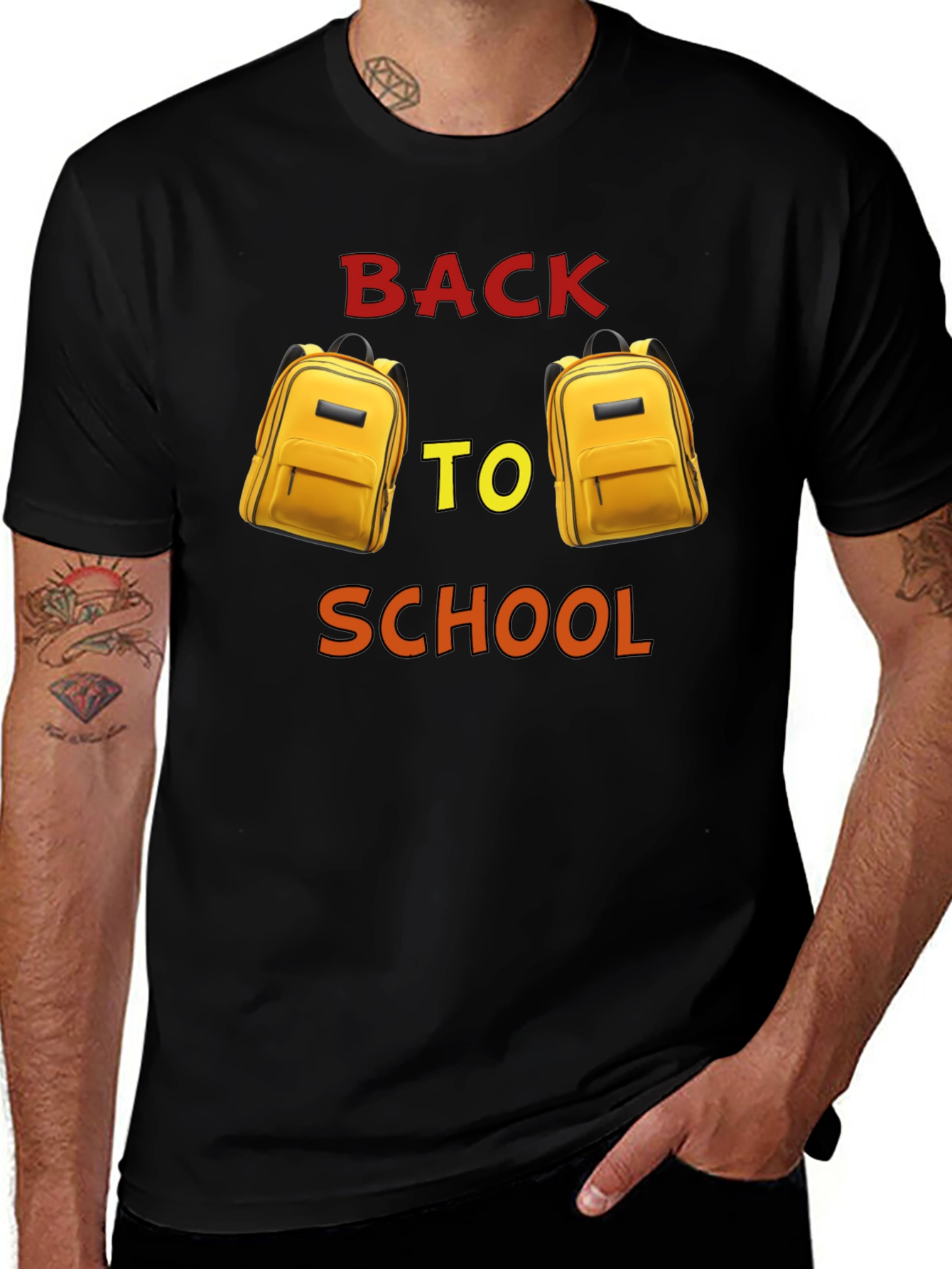 Variant 13 of Back to School Graphic T-Shirt