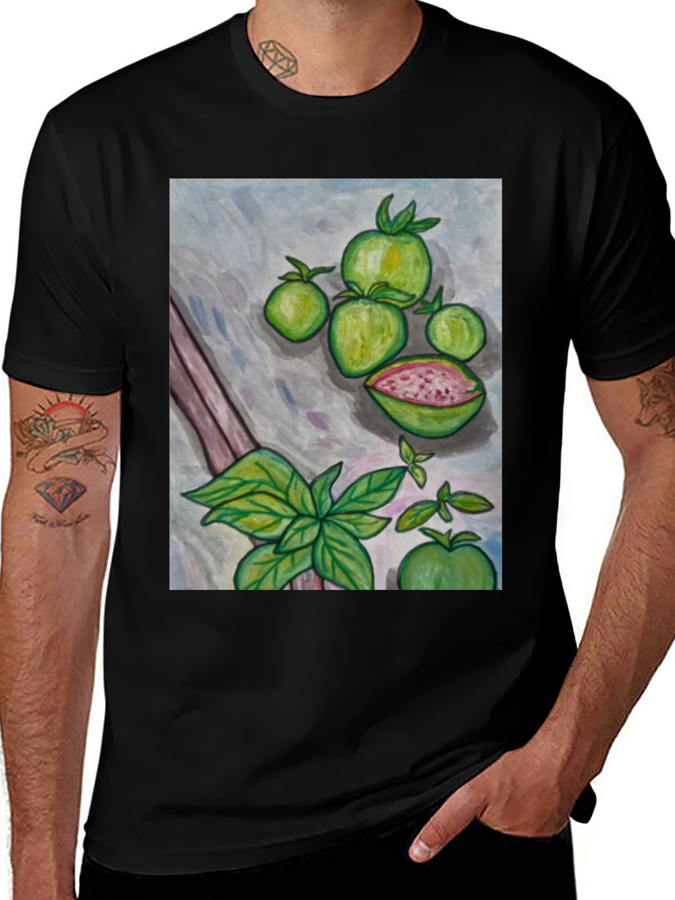 Variant 4 of Guava Still Life Tee