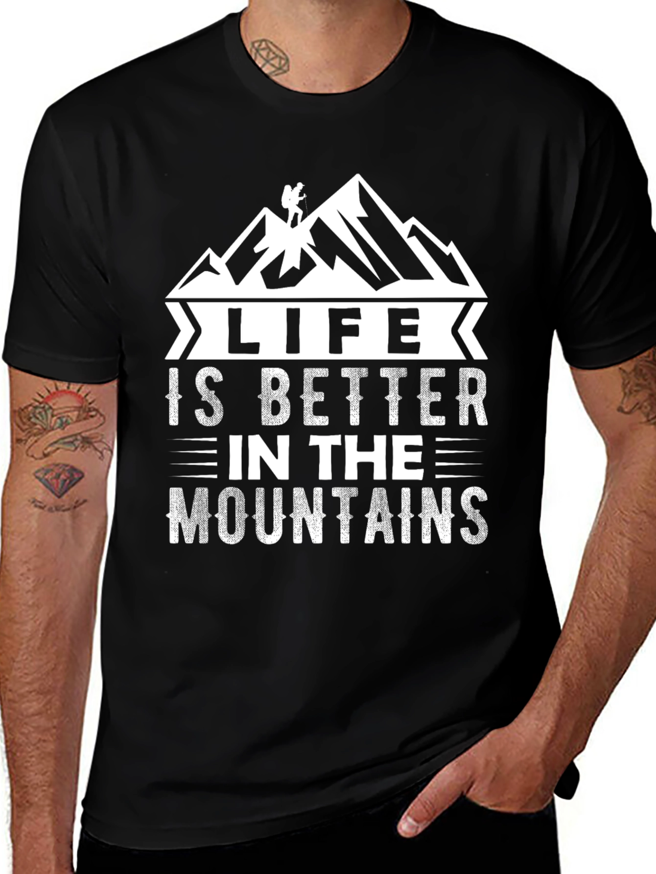Variant 13 of Life is Better in the Mountains T-Shirt