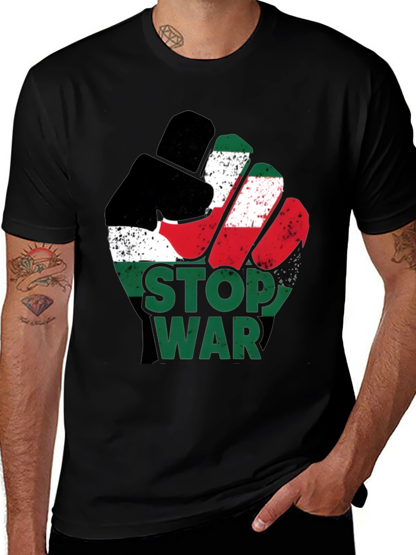 Stop War Fist T-Shirt