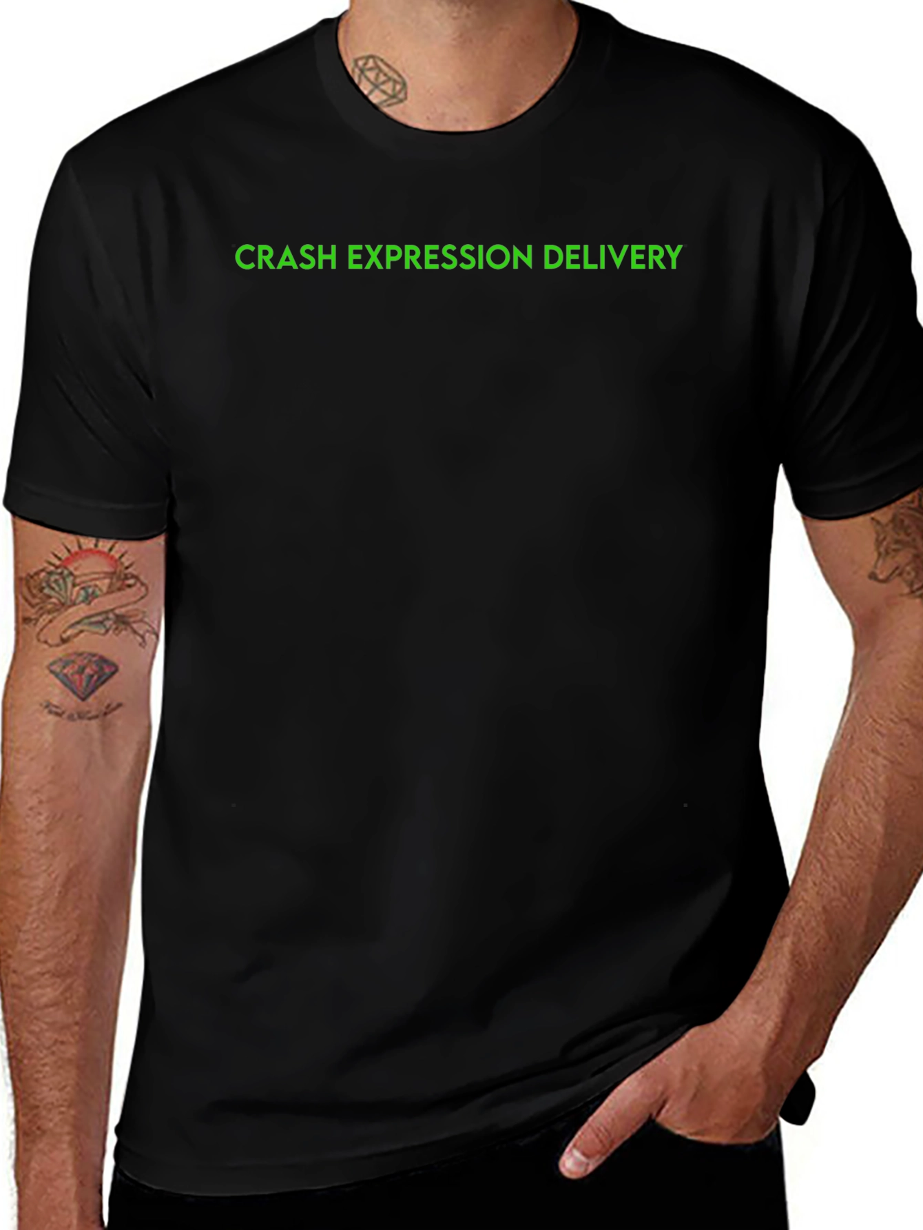 Variant 10 of Crash Expression Delivery T-Shirt