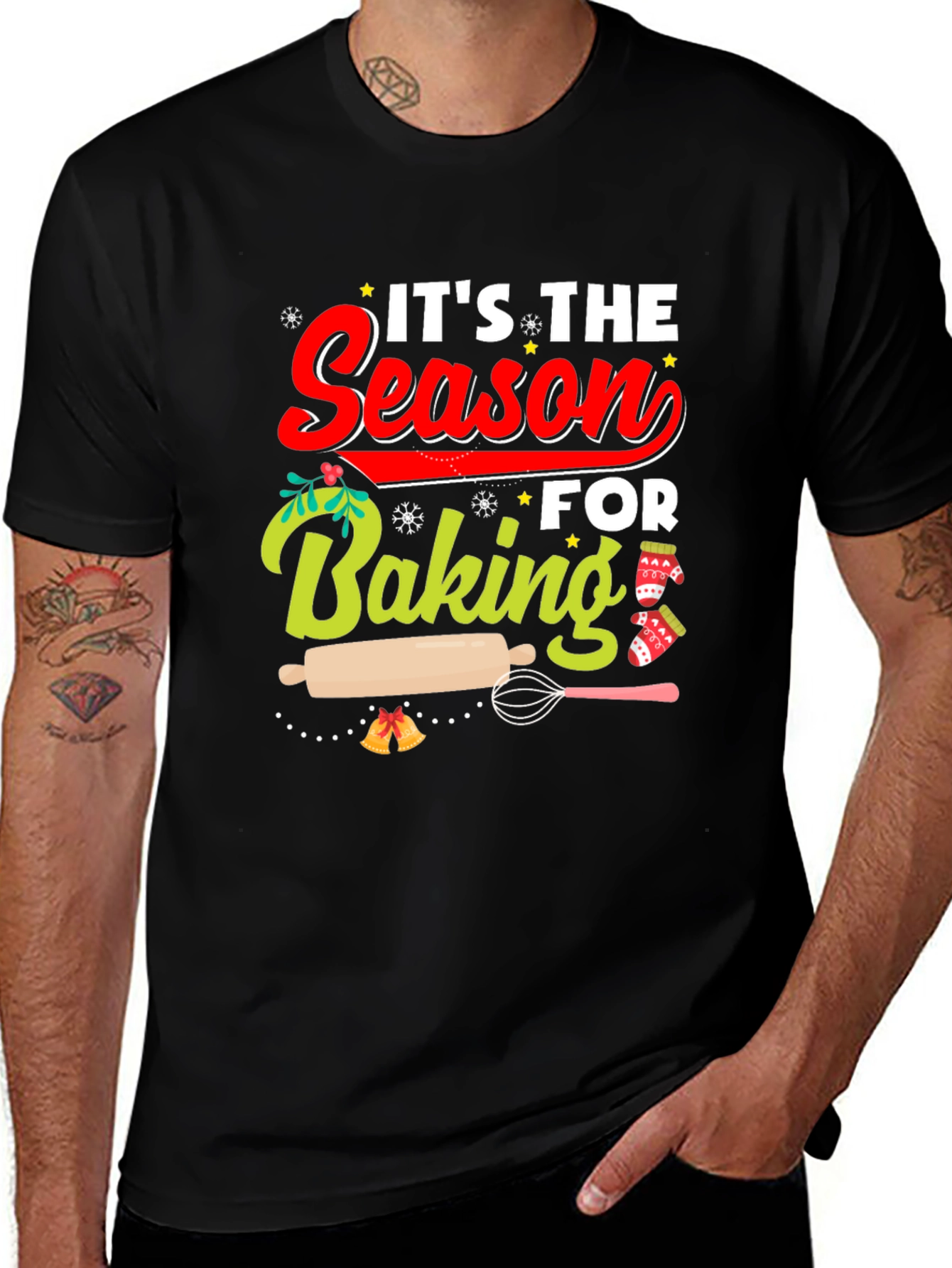 Variant 2 of It's The Season For Baking T-Shirt