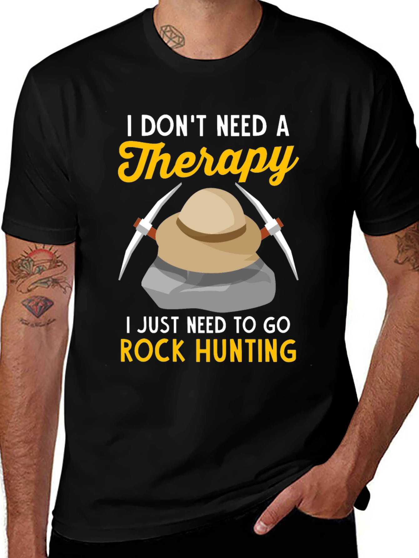 Variant 30 of Rock Hunting Therapy T-Shirt