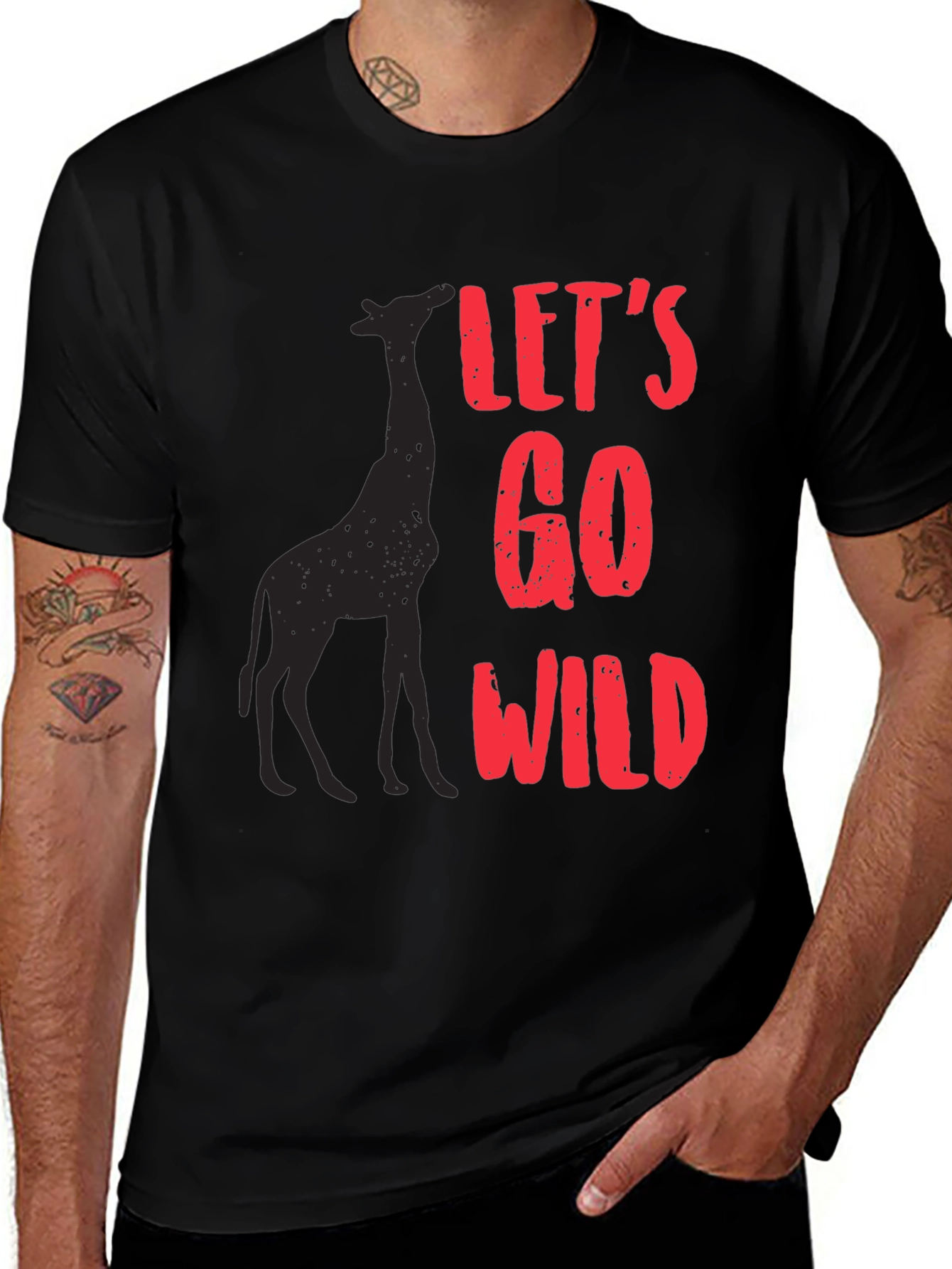 Variant 26 of Let's Go Wild Graphic Tee