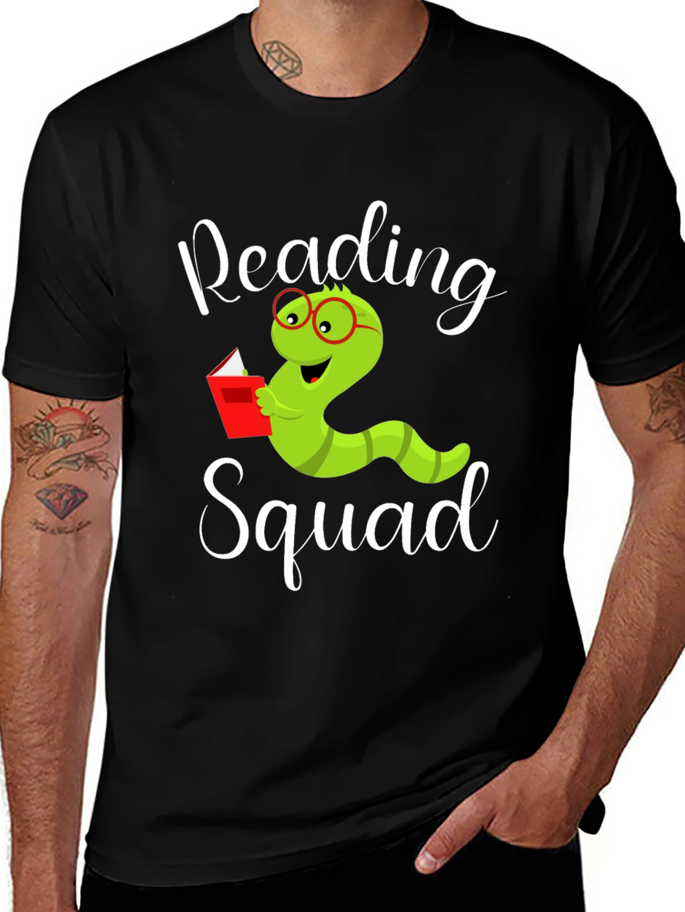 Variant 16 of Reading Squad T-Shirt - Bookworm Apparel