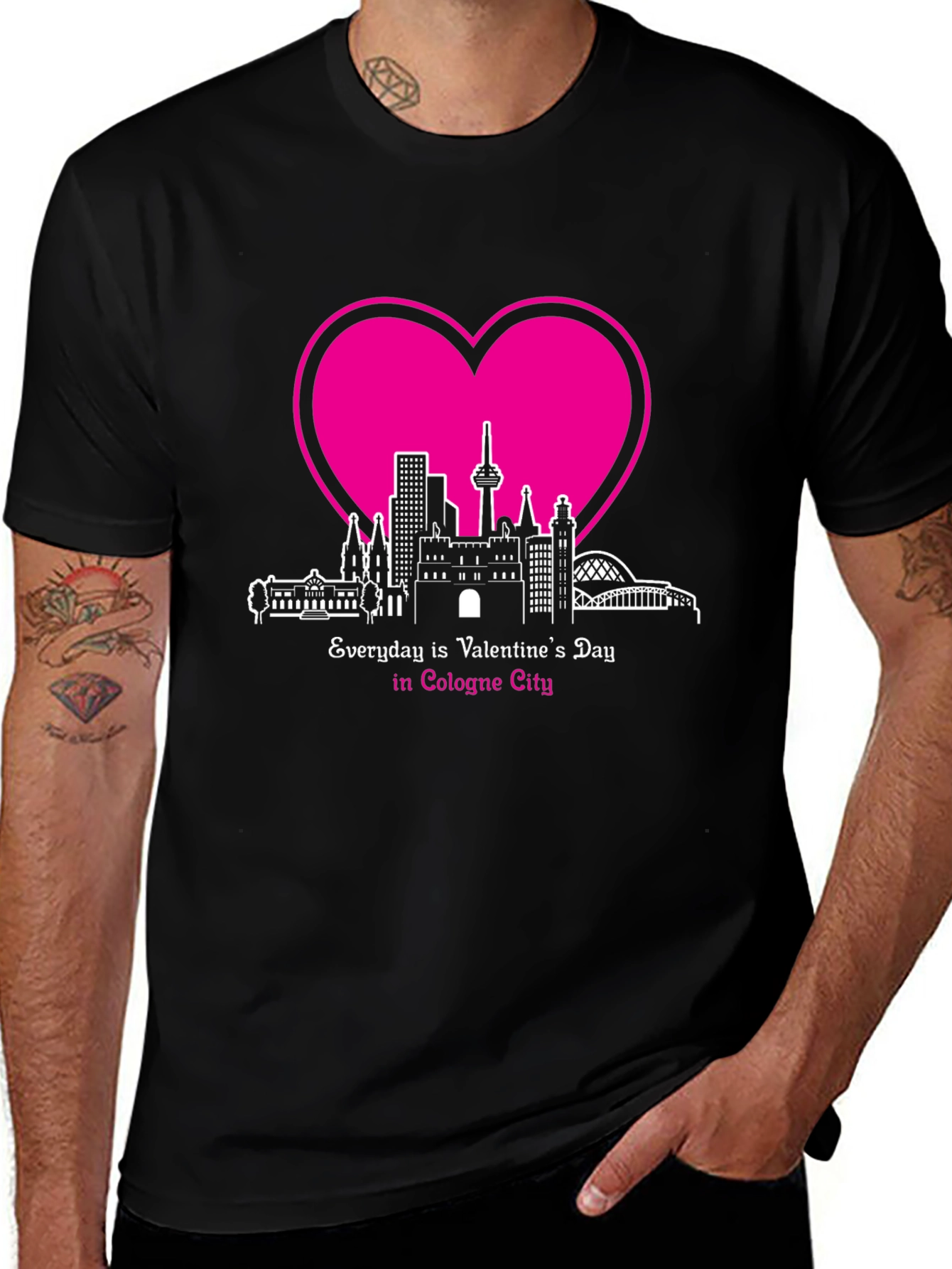 Cologne City Valentine's Day T-Shirt