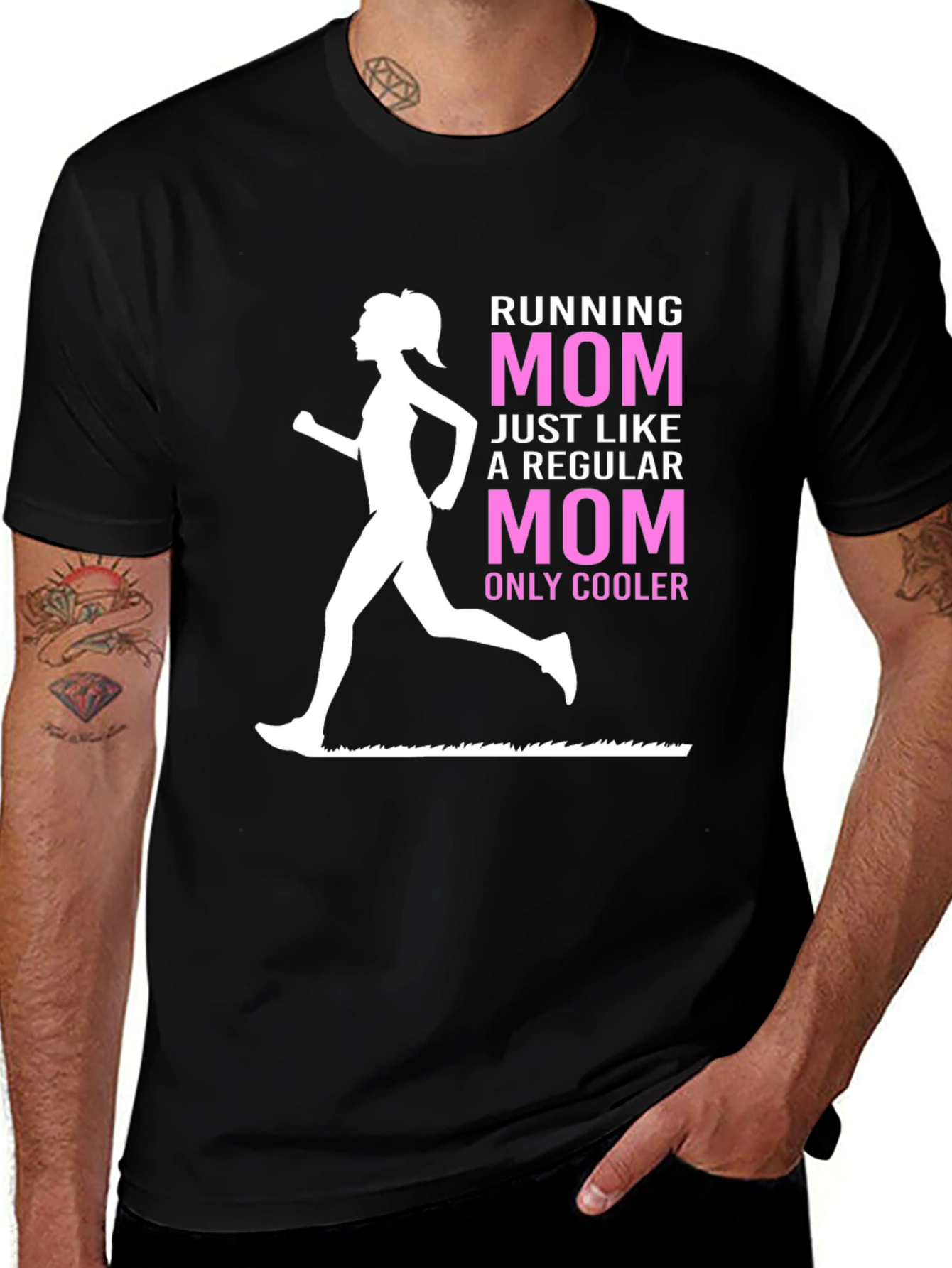 Variant 2 of Running Mom T-Shirt - Cool Mother's Day Gift
