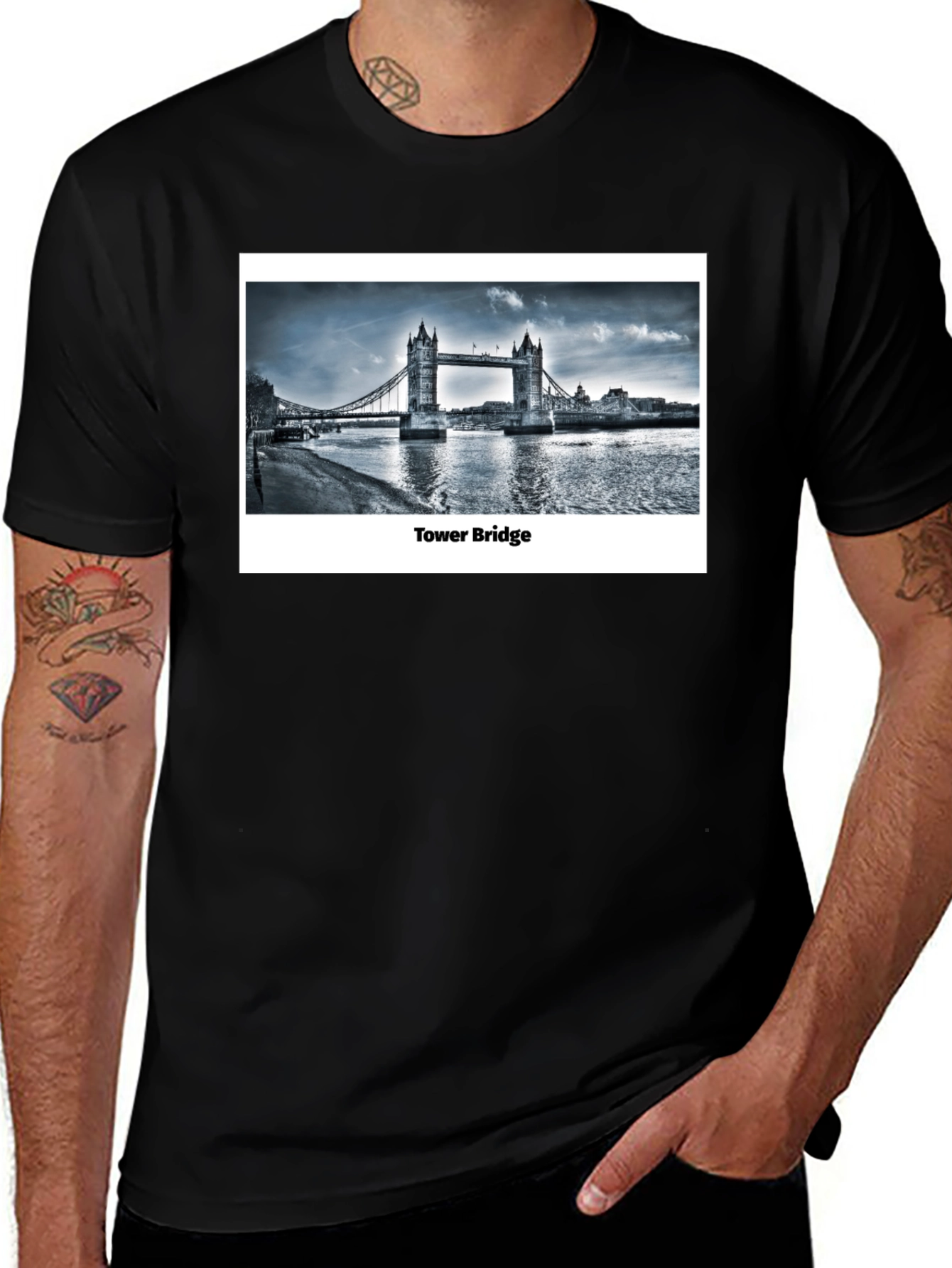 Variant 25 of Tower Bridge London Graphic Tee