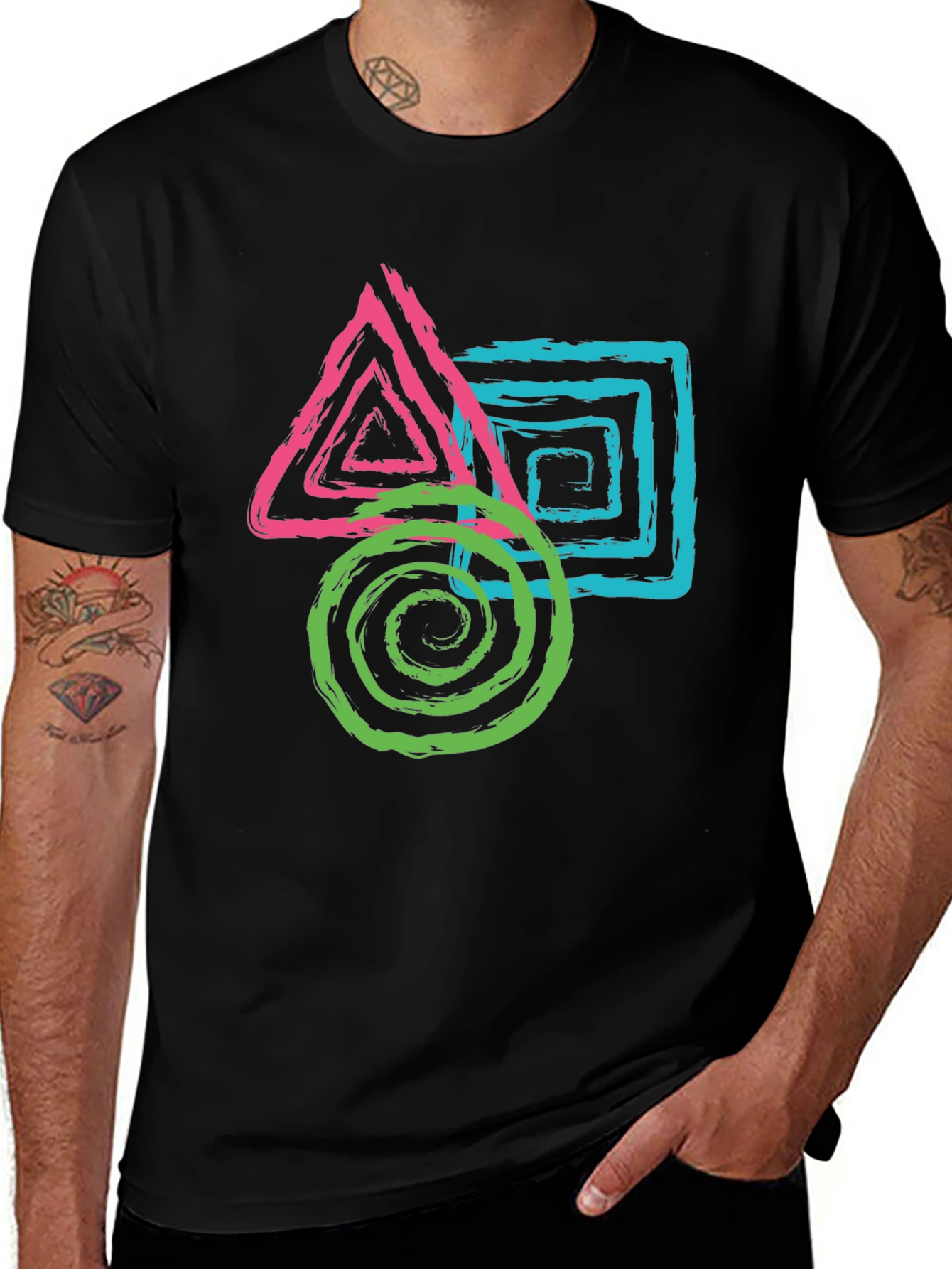 Variant 30 of Geometric Design T-Shirt
