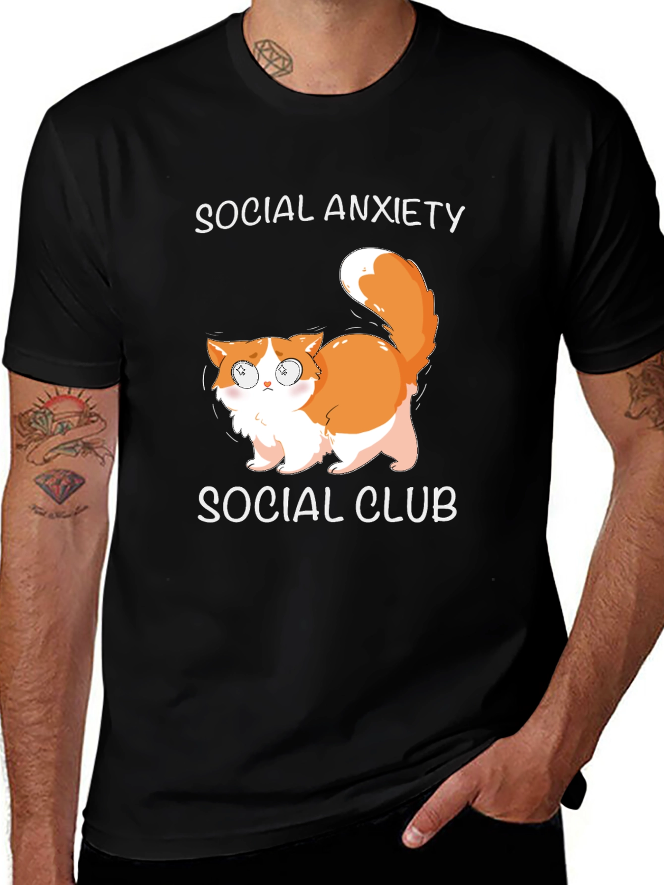 Variant 3 of Social Anxiety Club T-Shirt