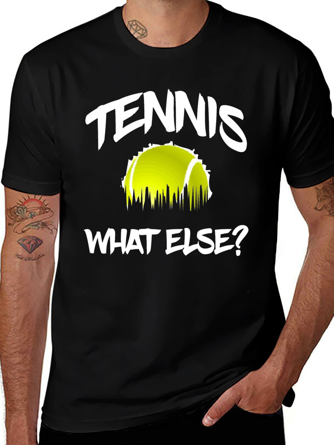 Variant 15 of Tennis What Else? Graphic Tee
