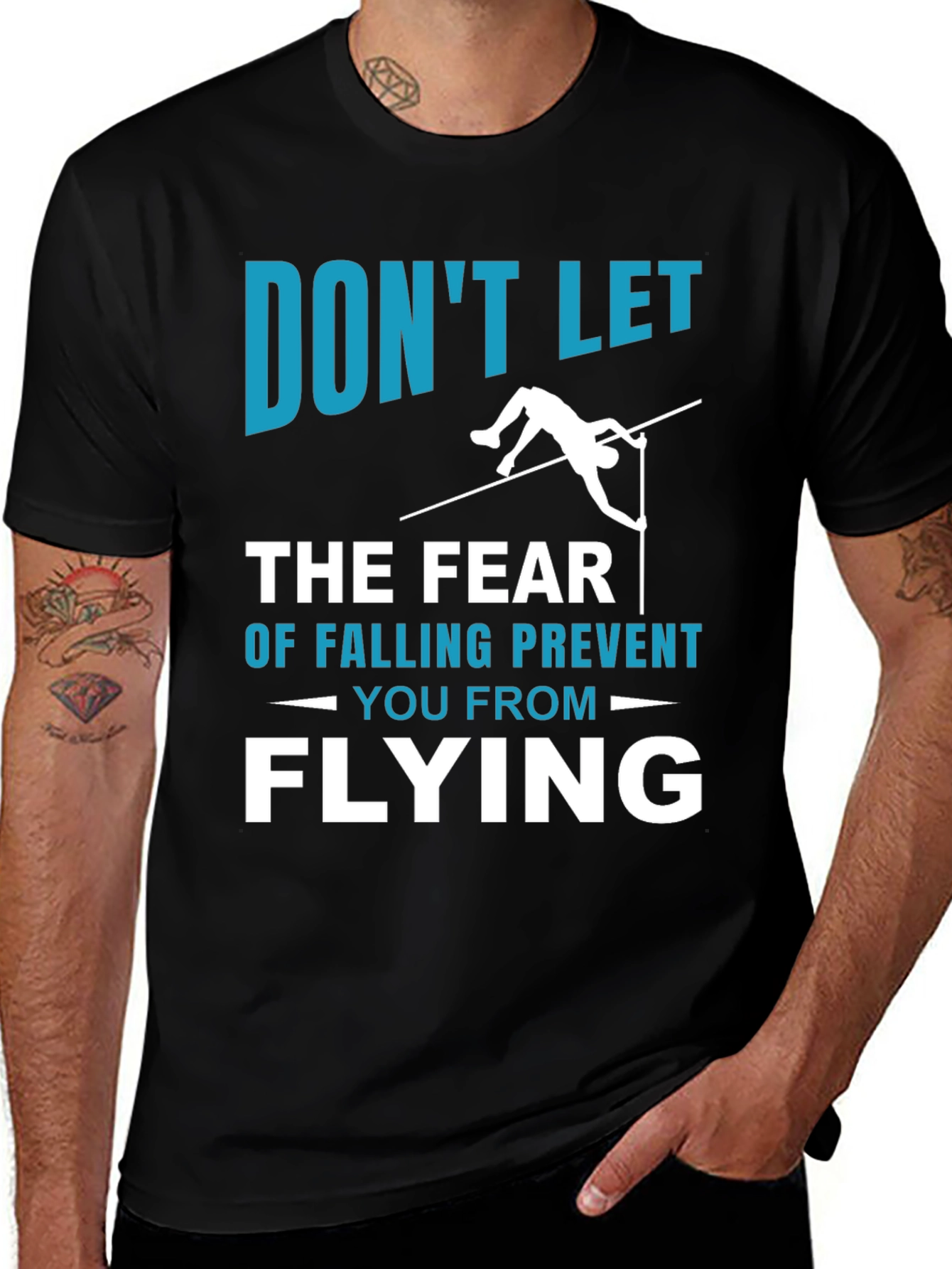 Variant 5 of Motivational Flying T-Shirt