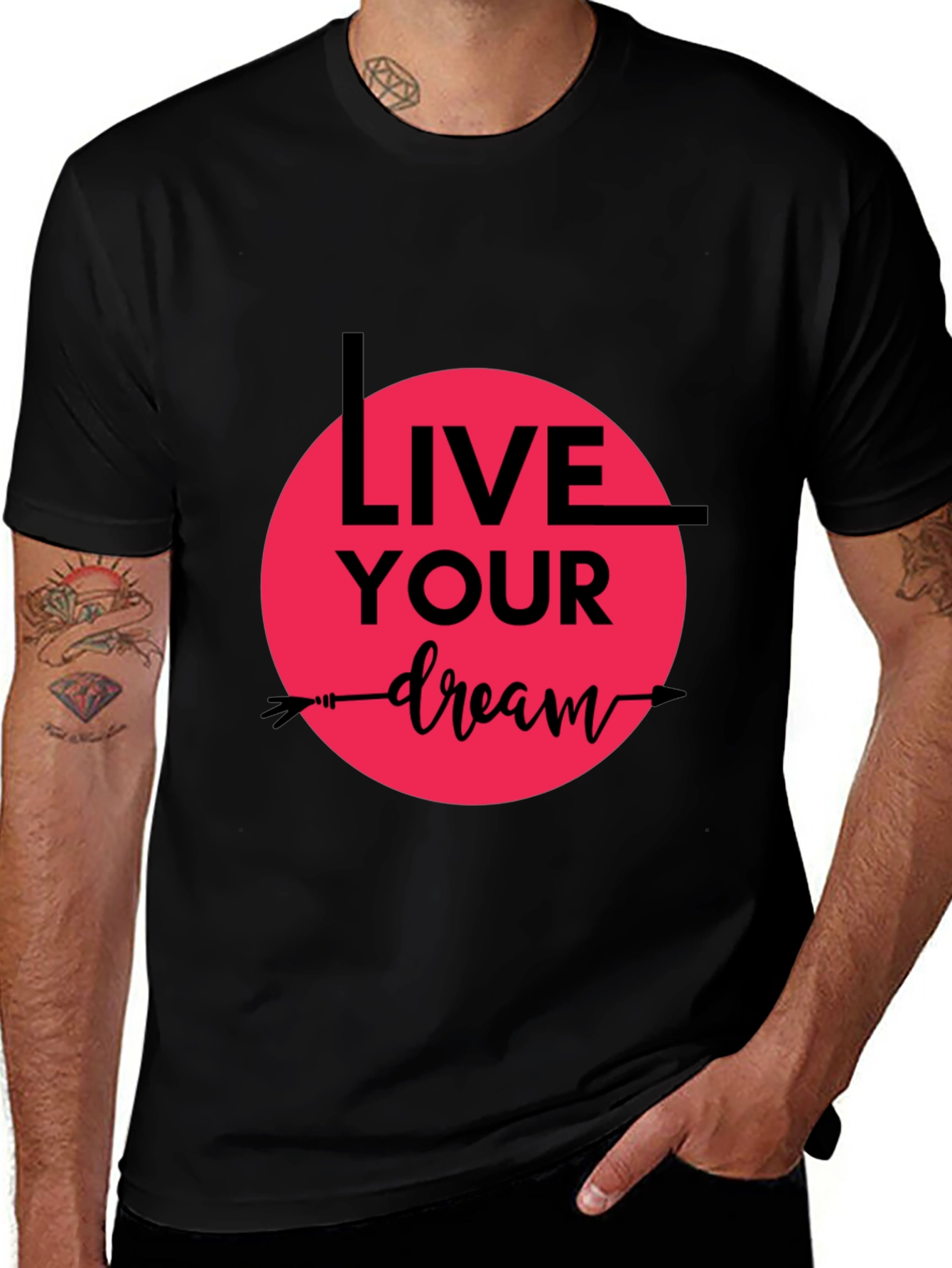 Variant 11 of Live Your Dream Graphic Tee